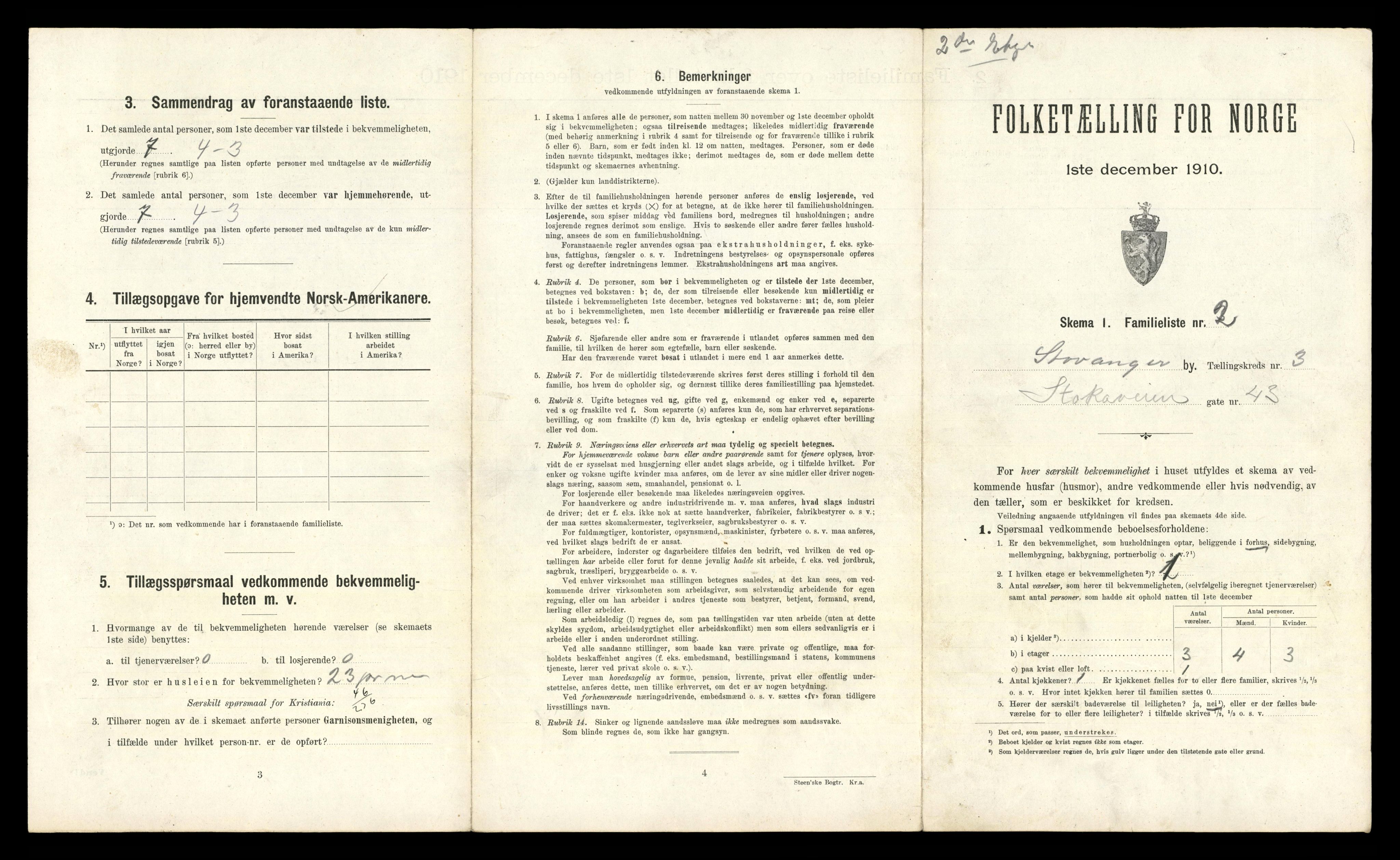 RA, 1910 census for Stavanger, 1910, p. 1568