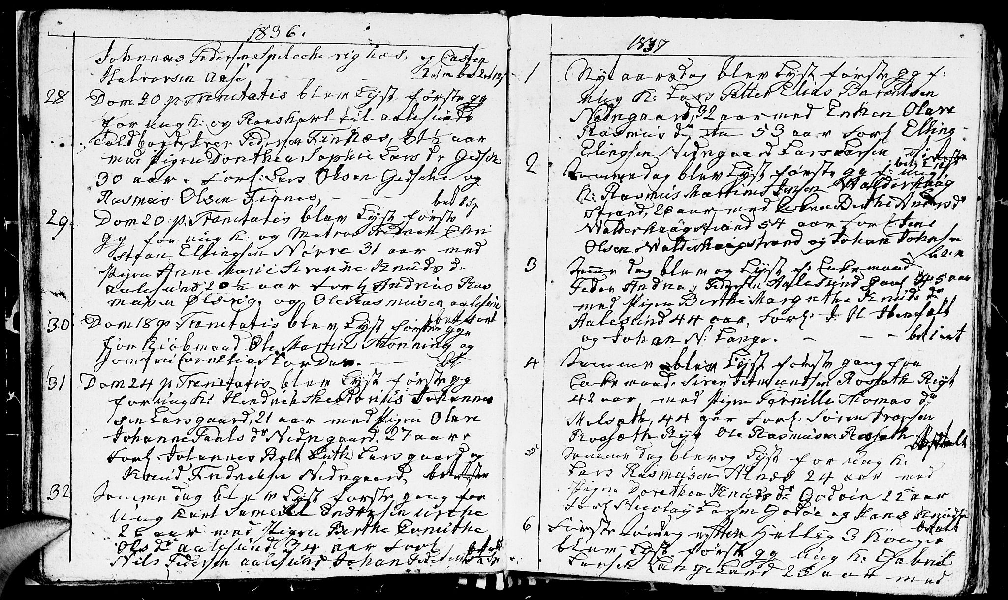 Ministerialprotokoller, klokkerbøker og fødselsregistre - Møre og Romsdal, AV/SAT-A-1454/528/L0424: Parish register (copy) no. 528C05, 1826-1847, p. 31