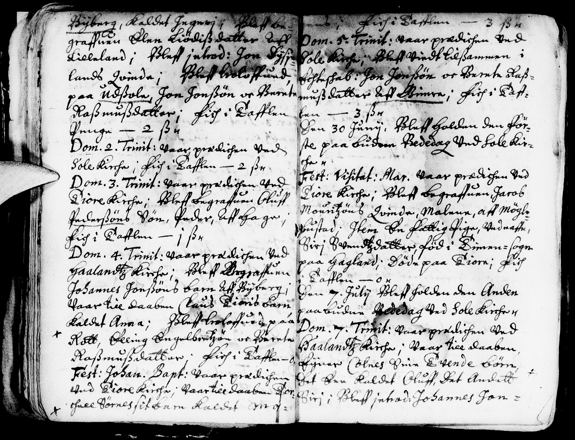 Håland sokneprestkontor, SAST/A-101802/001/30BA/L0001: Parish register (official) no. A 1, 1671-1722