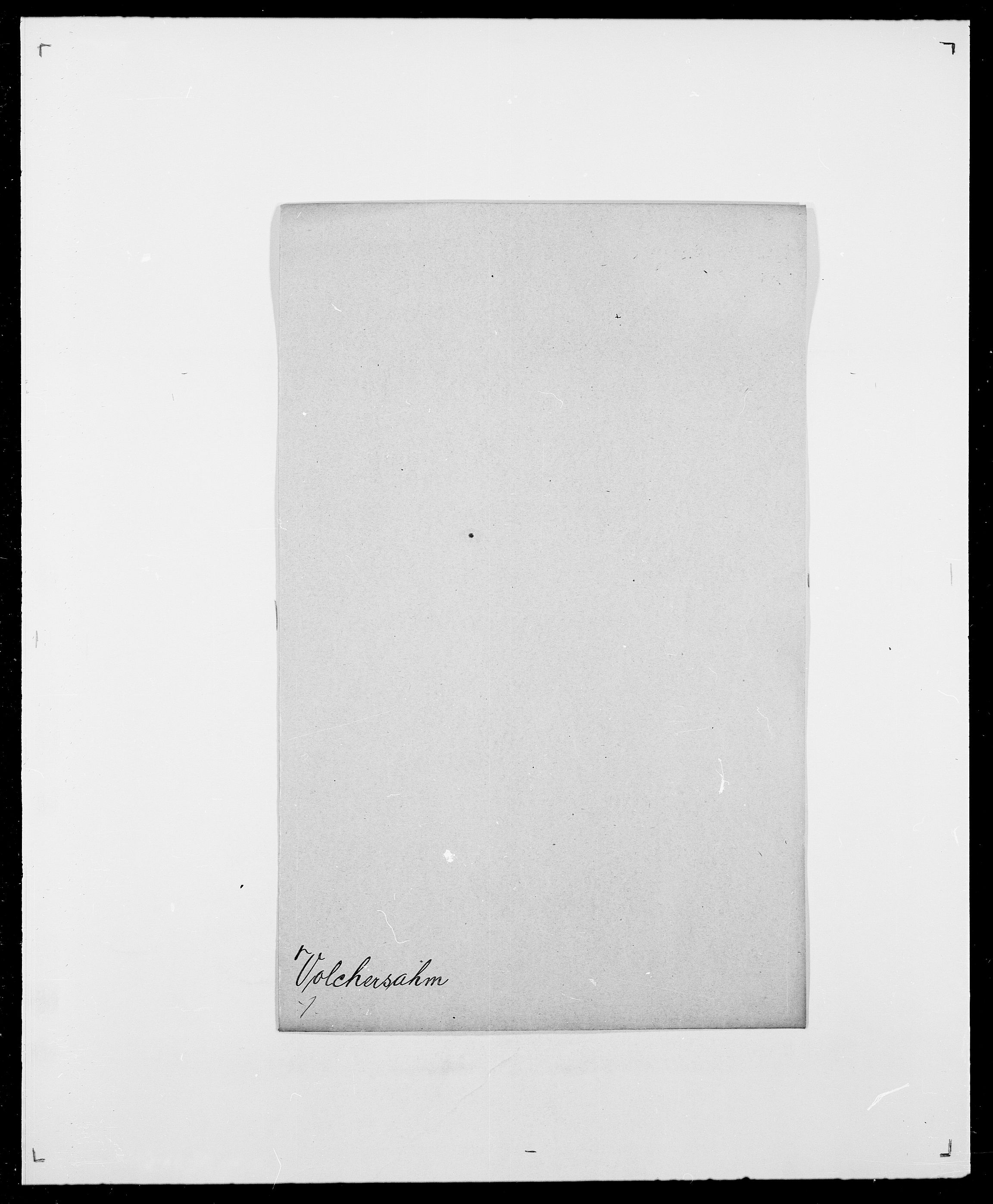 Delgobe, Charles Antoine - samling, AV/SAO-PAO-0038/D/Da/L0042: Vilain - Wulf, Wulff, se også Wolf, p. 594