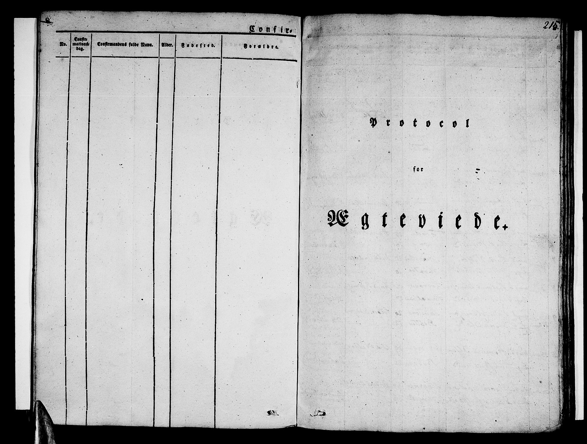 Sund sokneprestembete, SAB/A-99930: Parish register (official) no. A 12, 1825-1835, p. 215