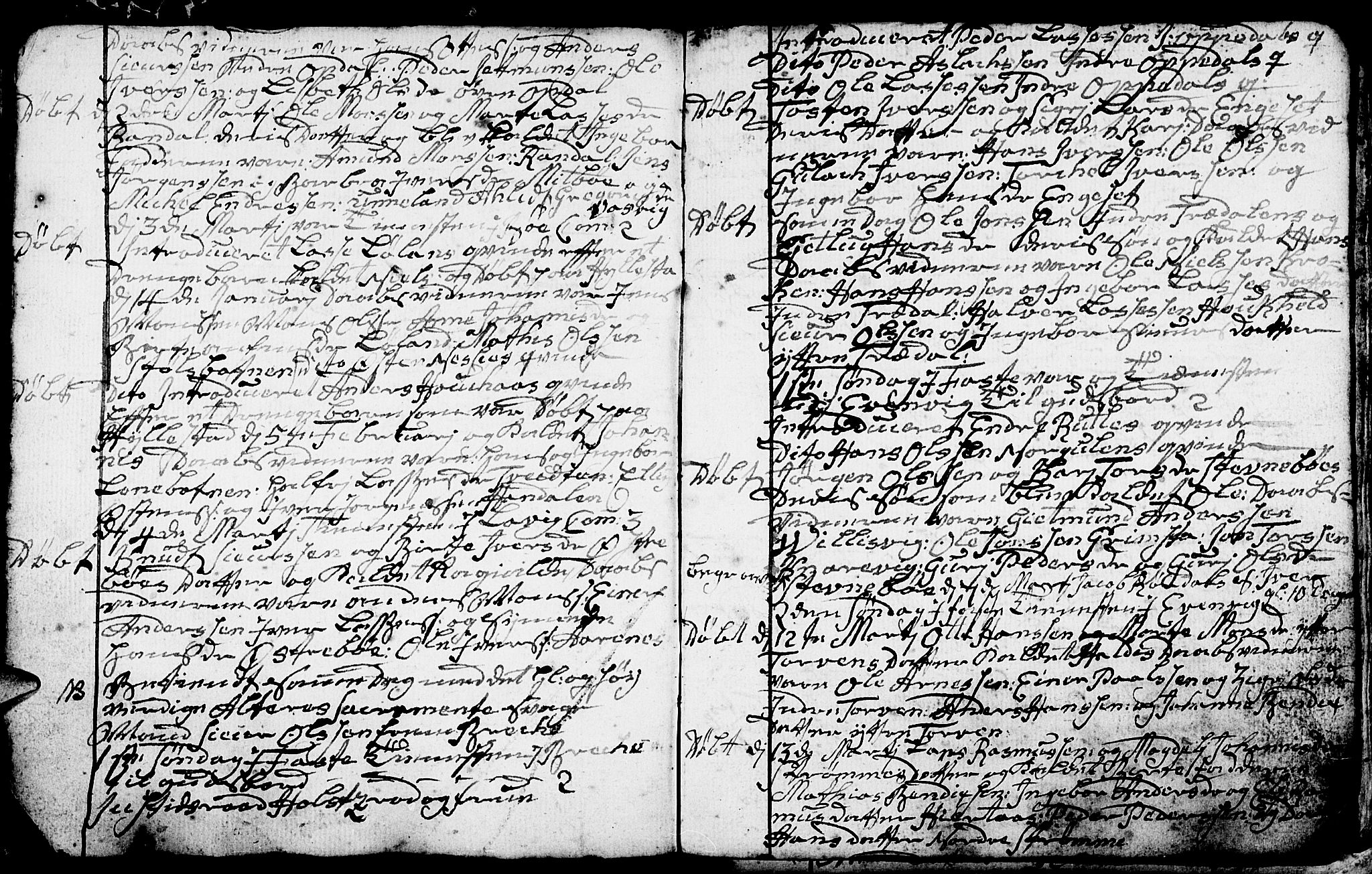 Gulen sokneprestembete, AV/SAB-A-80201/H/Hab: Parish register (copy) no. A 1, 1786-1791, p. 5