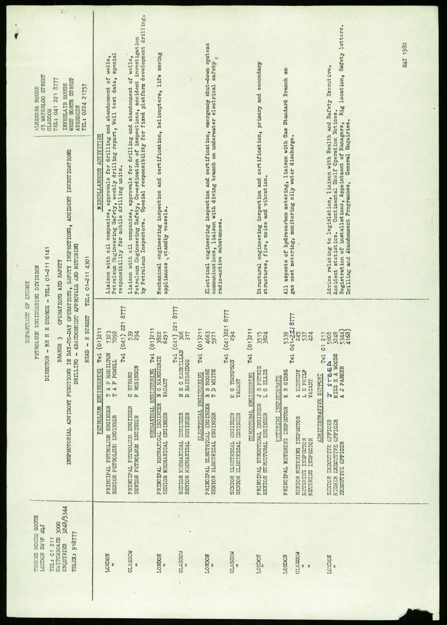 Justisdepartementet, Granskningskommisjonen ved Alexander Kielland-ulykken 27.3.1980, RA/S-1165/D/L0014: J Department of Energy (Doku.liste + J1-J10 av 11)/K Department of Trade (Doku.liste + K1-K4 av 4), 1980-1981, p. 313