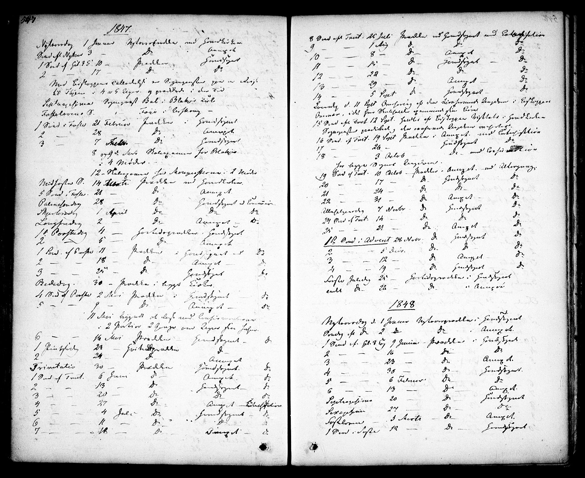 Aurskog prestekontor Kirkebøker, SAO/A-10304a/F/Fa/L0006: Parish register (official) no. I 6, 1829-1853, p. 547