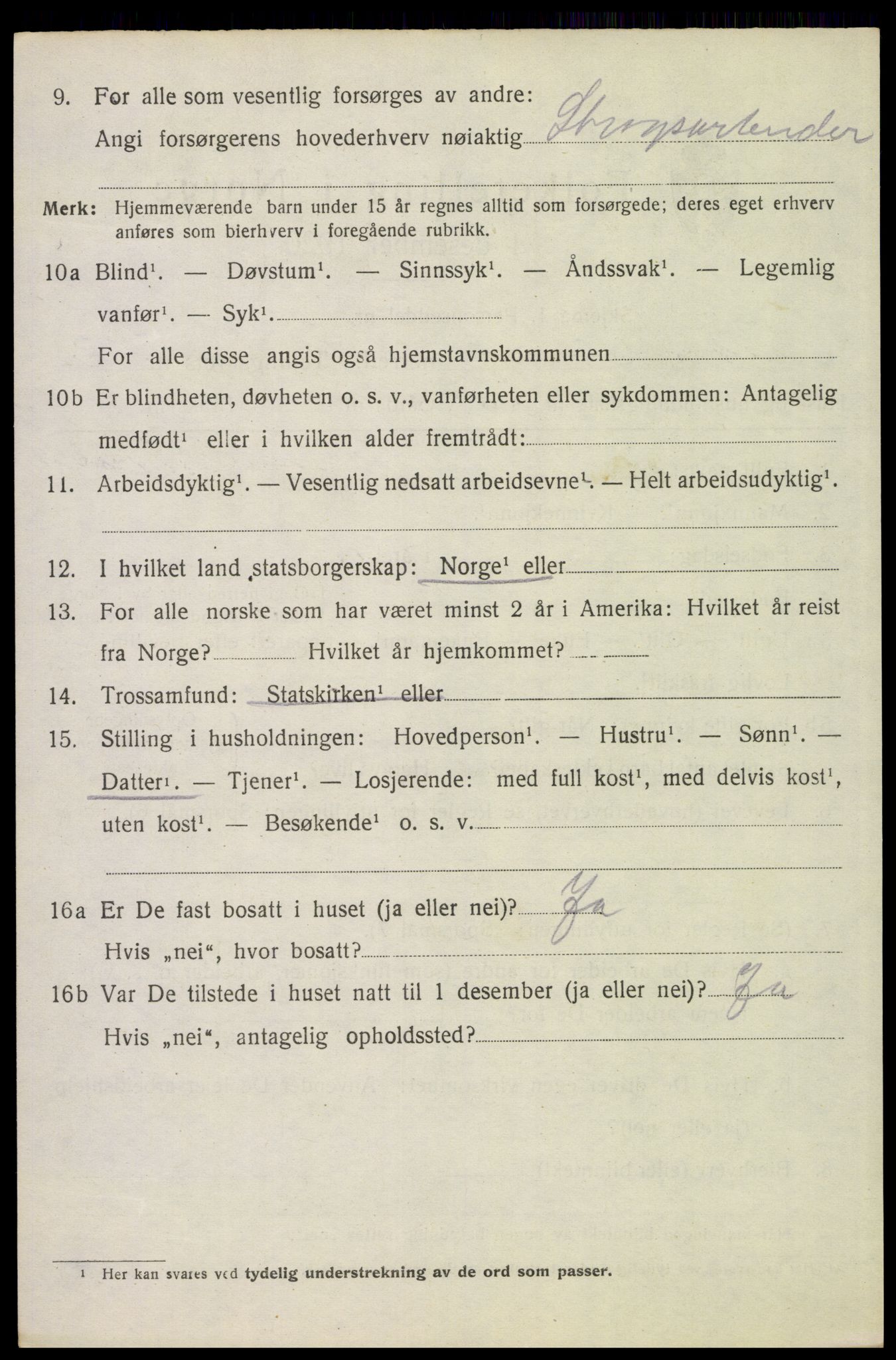 SAH, 1920 census for Stor-Elvdal, 1920, p. 8855