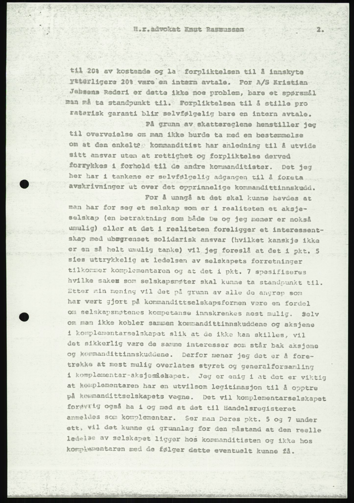 Pa 1503 - Stavanger Drilling AS, AV/SAST-A-101906/D/L0006: Korrespondanse og saksdokumenter, 1974-1984, p. 661