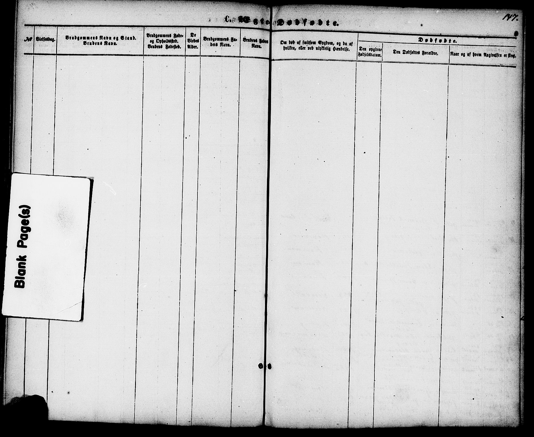 Flekkefjord sokneprestkontor, AV/SAK-1111-0012/F/Fa/Fab/L0005: Parish register (official) no. A 5, 1870-1886, p. 147