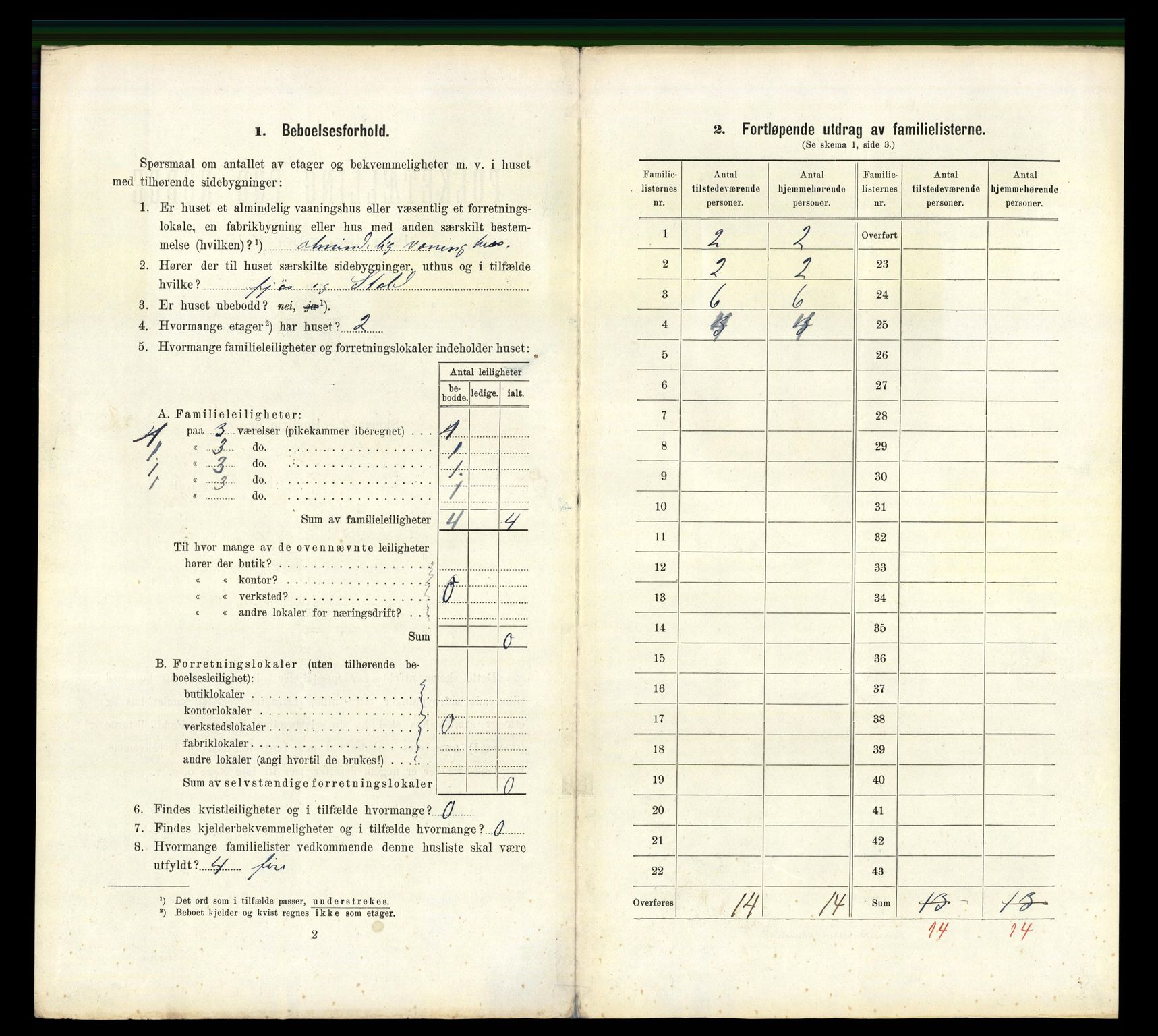 RA, 1910 census for Steinkjer, 1910, p. 675