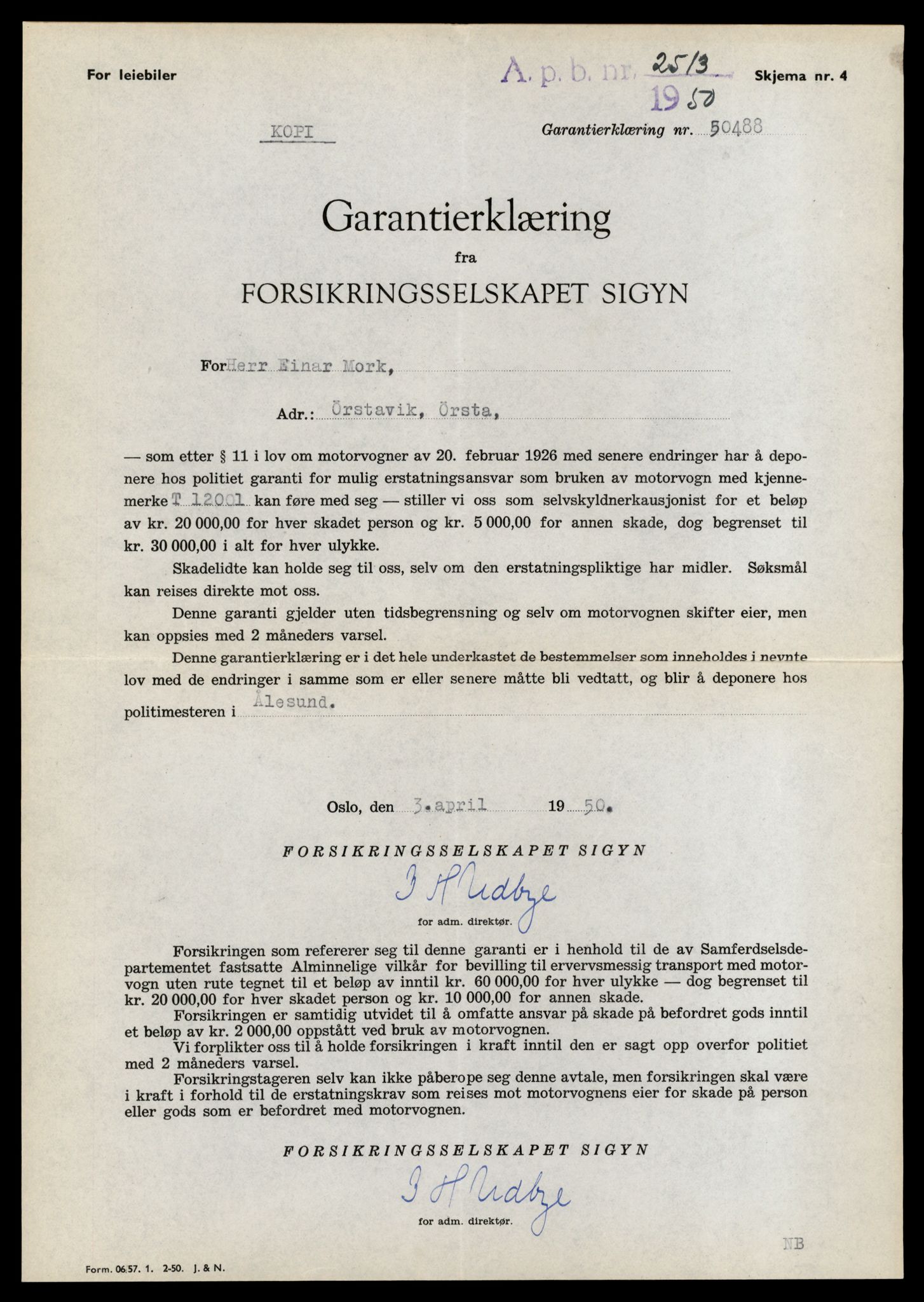 Møre og Romsdal vegkontor - Ålesund trafikkstasjon, AV/SAT-A-4099/F/Fe/L0035: Registreringskort for kjøretøy T 12653 - T 12829, 1927-1998, p. 1490