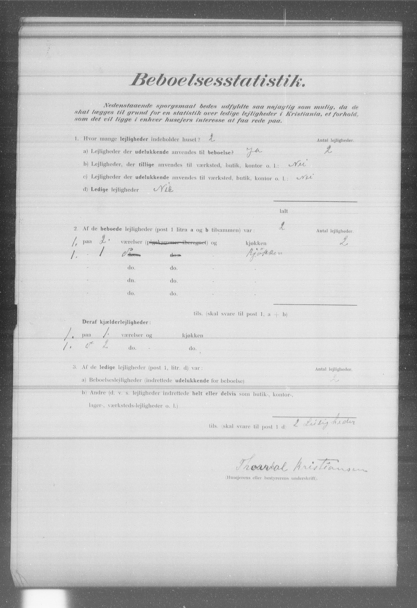 OBA, Municipal Census 1902 for Kristiania, 1902, p. 9066