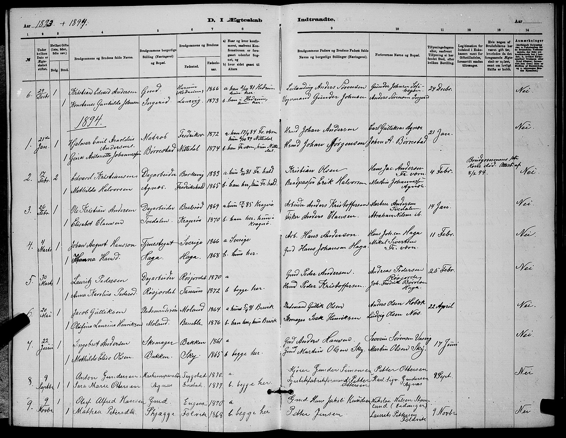 Brunlanes kirkebøker, AV/SAKO-A-342/G/Ga/L0003: Parish register (copy) no. I 3, 1877-1898