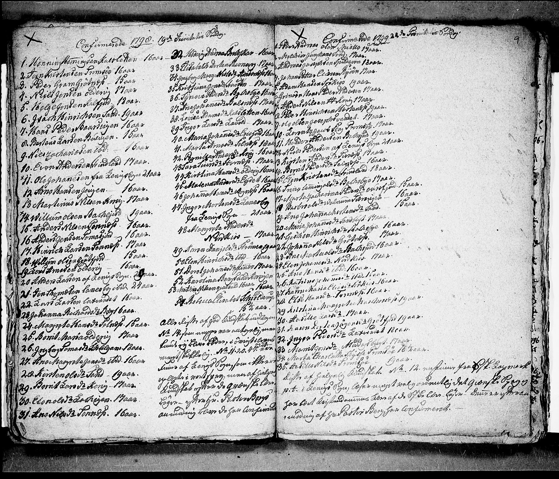 Tromsø sokneprestkontor/stiftsprosti/domprosti, AV/SATØ-S-1343/G/Ga/L0005kirke: Parish register (official) no. 5, 1796-1808, p. 9