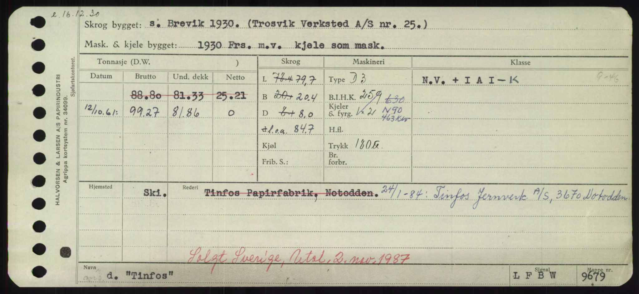 Sjøfartsdirektoratet med forløpere, Skipsmålingen, RA/S-1627/H/Hd/L0039: Fartøy, Ti-Tø, p. 53