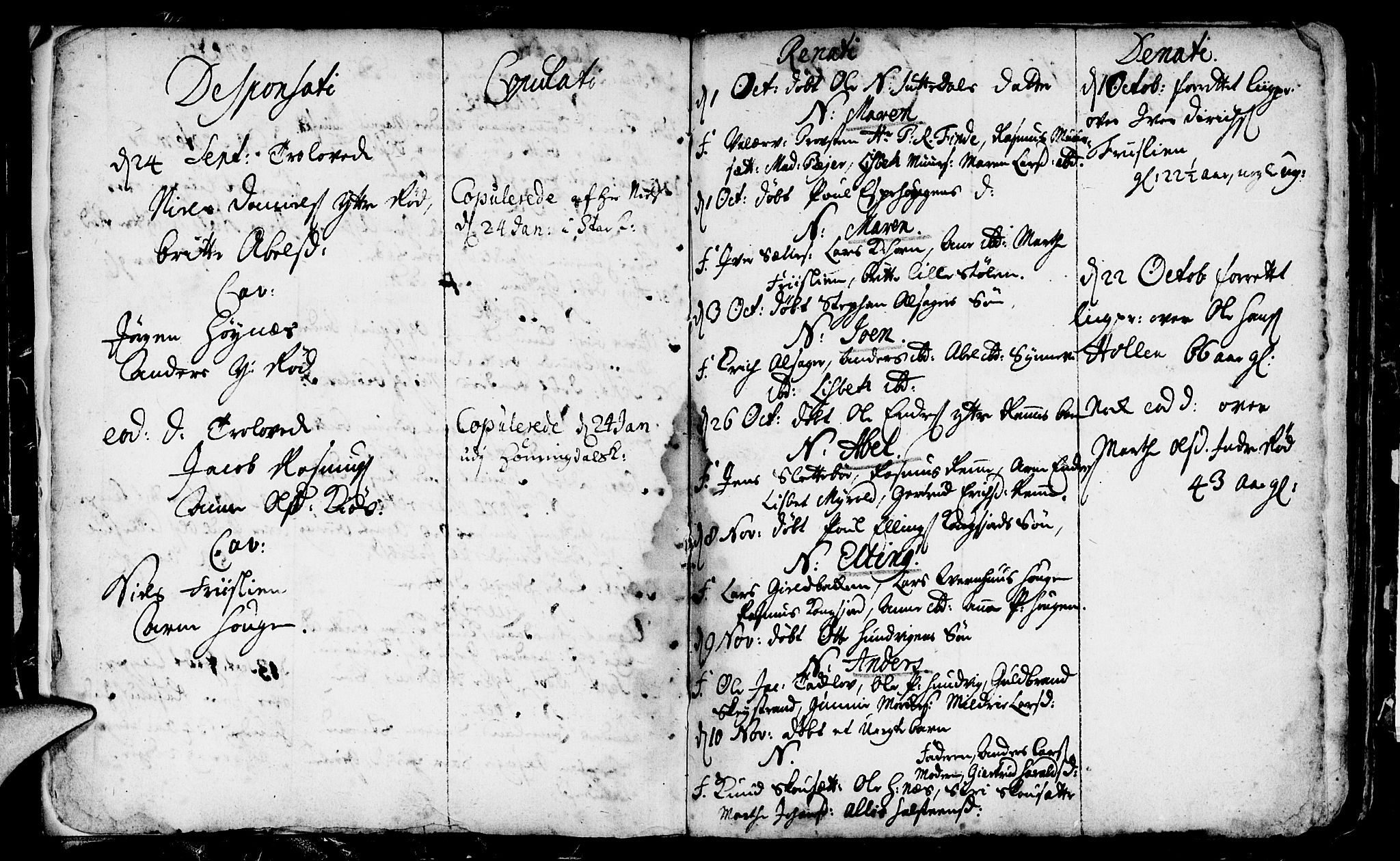 Eid sokneprestembete, AV/SAB-A-82301/H/Haa/Haaa/L0001: Parish register (official) no. A 1, 1722-1740, p. 7