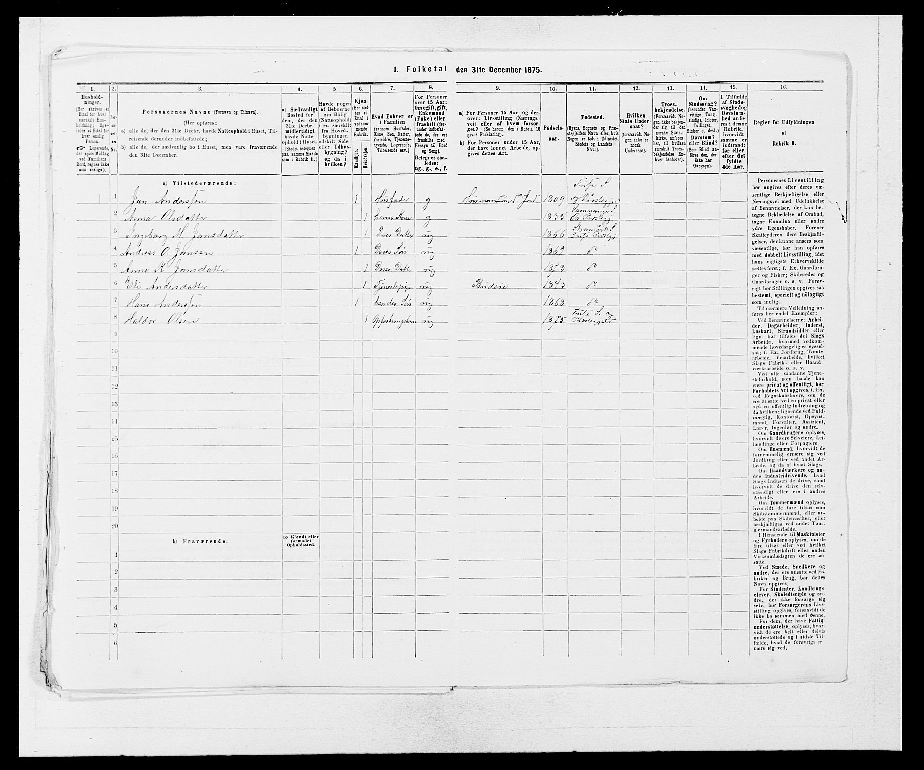 SAB, 1875 census for 1241P Fusa, 1875, p. 769