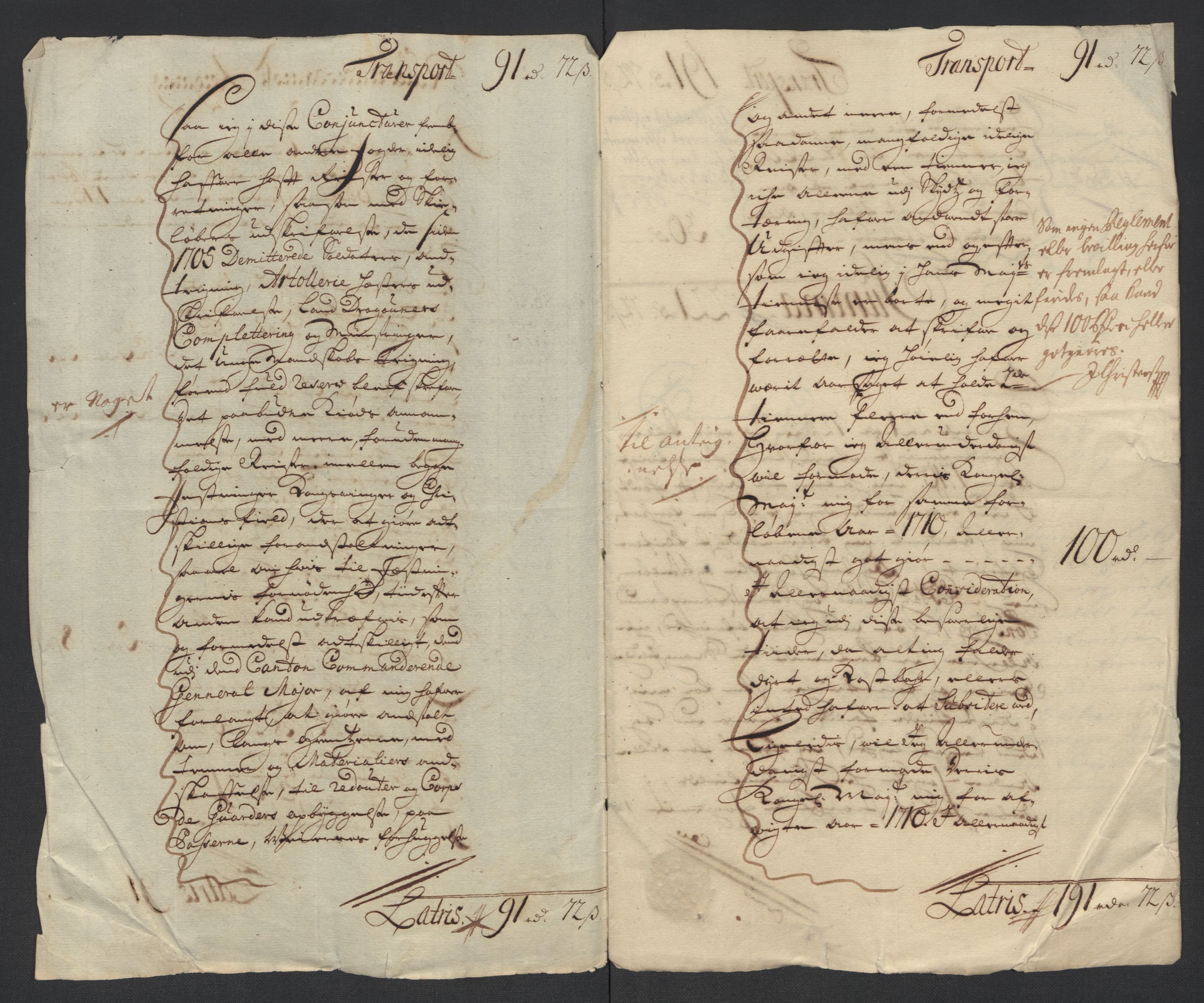 Rentekammeret inntil 1814, Reviderte regnskaper, Fogderegnskap, AV/RA-EA-4092/R13/L0847: Fogderegnskap Solør, Odal og Østerdal, 1710, p. 229