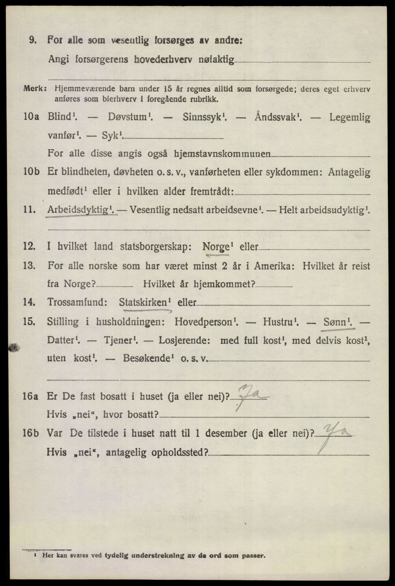 SAKO, 1920 census for Ådal, 1920, p. 6749