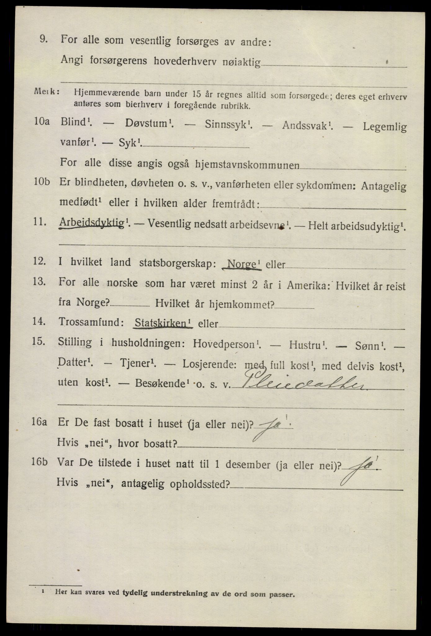 SAO, 1920 census for Nannestad, 1920, p. 1628