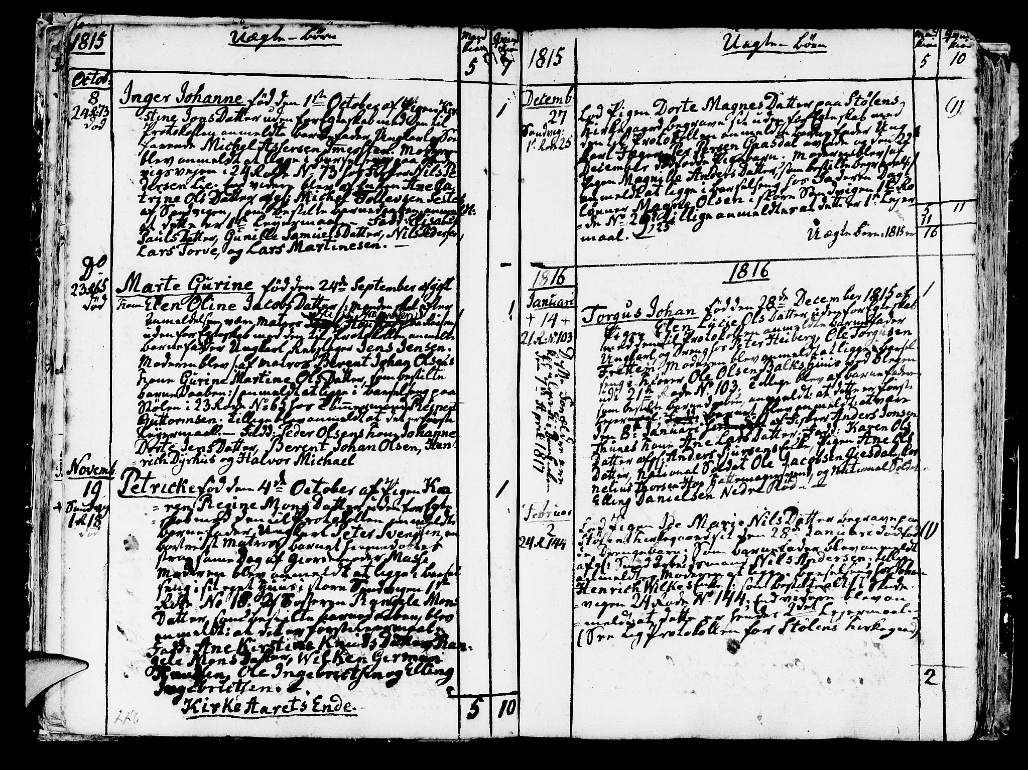 Korskirken sokneprestembete, SAB/A-76101/H/Haa/L0006: Parish register (official) no. A 6, 1790-1820, p. 244