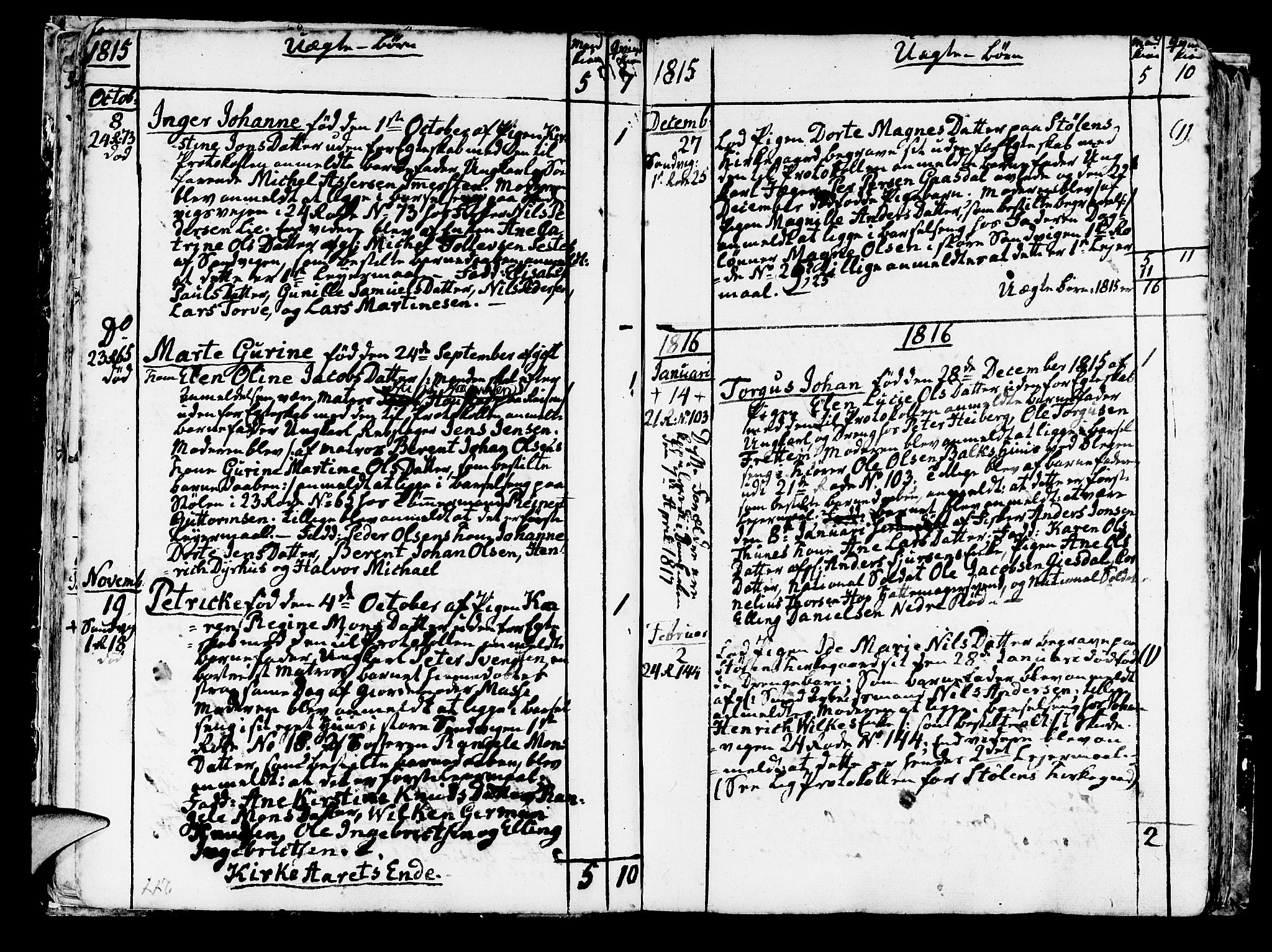 Korskirken sokneprestembete, AV/SAB-A-76101/H/Haa/L0006: Parish register (official) no. A 6, 1790-1820, p. 244