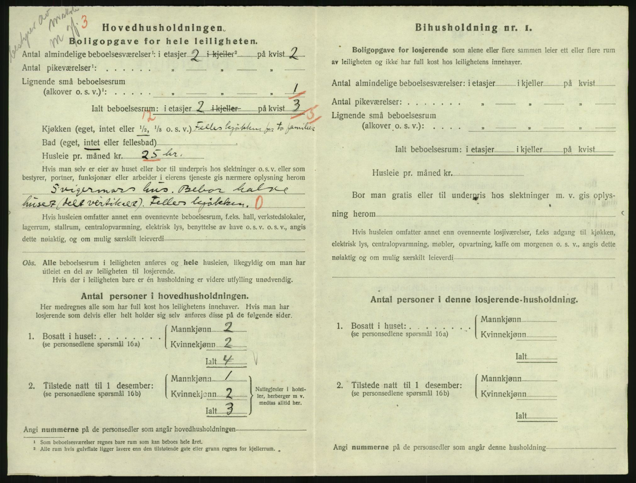 SAK, 1920 census for Lillesand, 1920, p. 1086