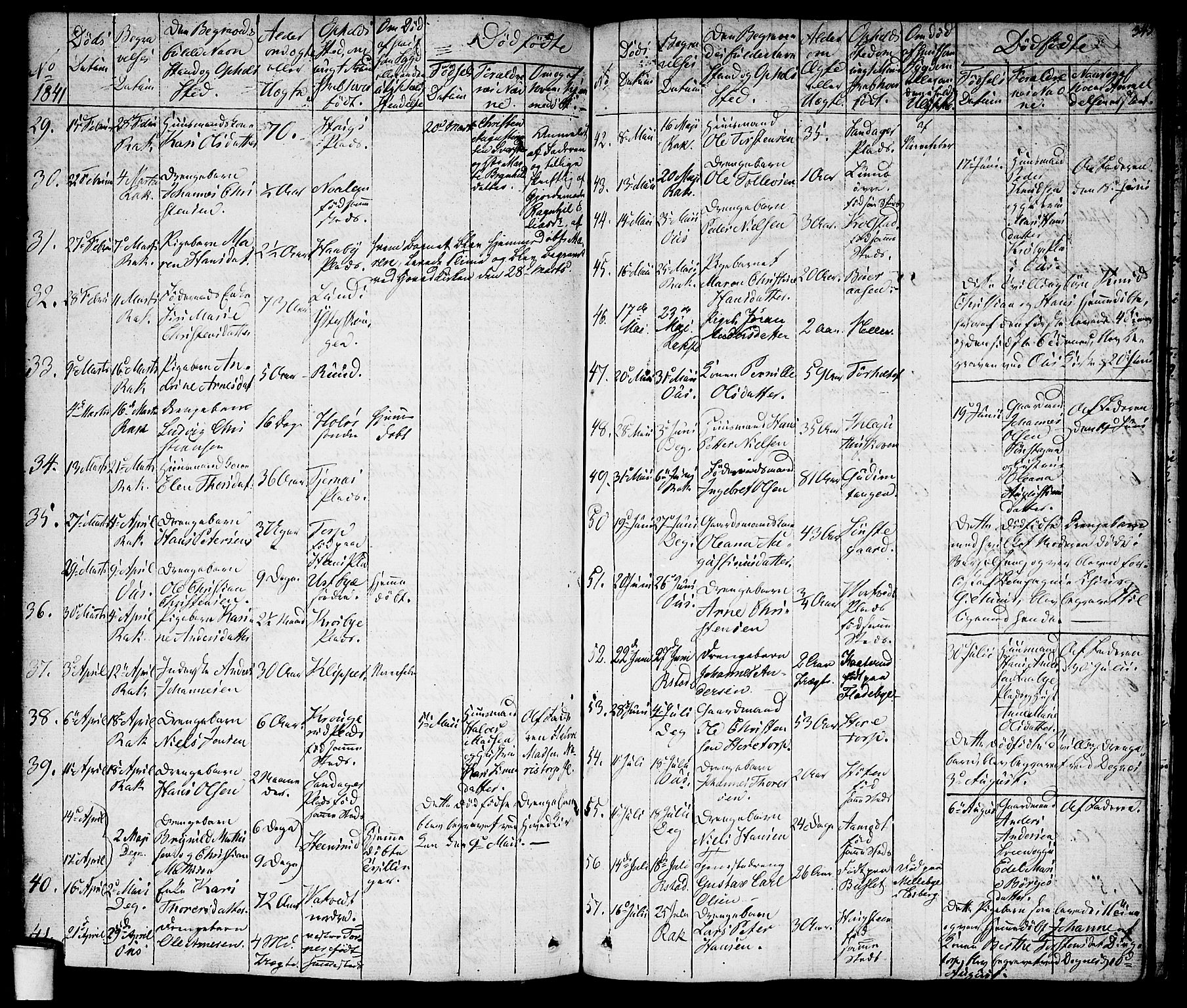 Rakkestad prestekontor Kirkebøker, SAO/A-2008/F/Fa/L0007: Parish register (official) no. I 7, 1825-1841, p. 343