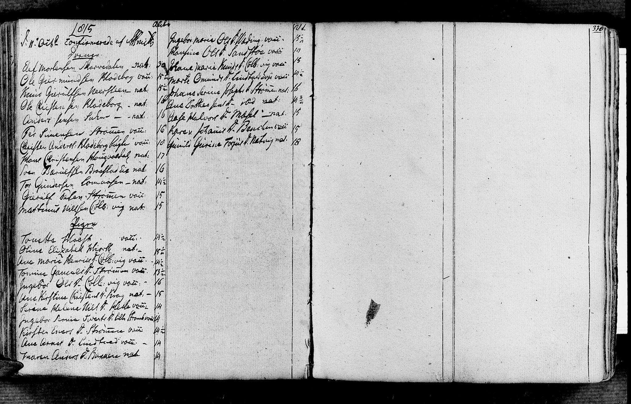 Øyestad sokneprestkontor, AV/SAK-1111-0049/F/Fa/L0011: Parish register (official) no. A 11, 1805-1824, p. 330