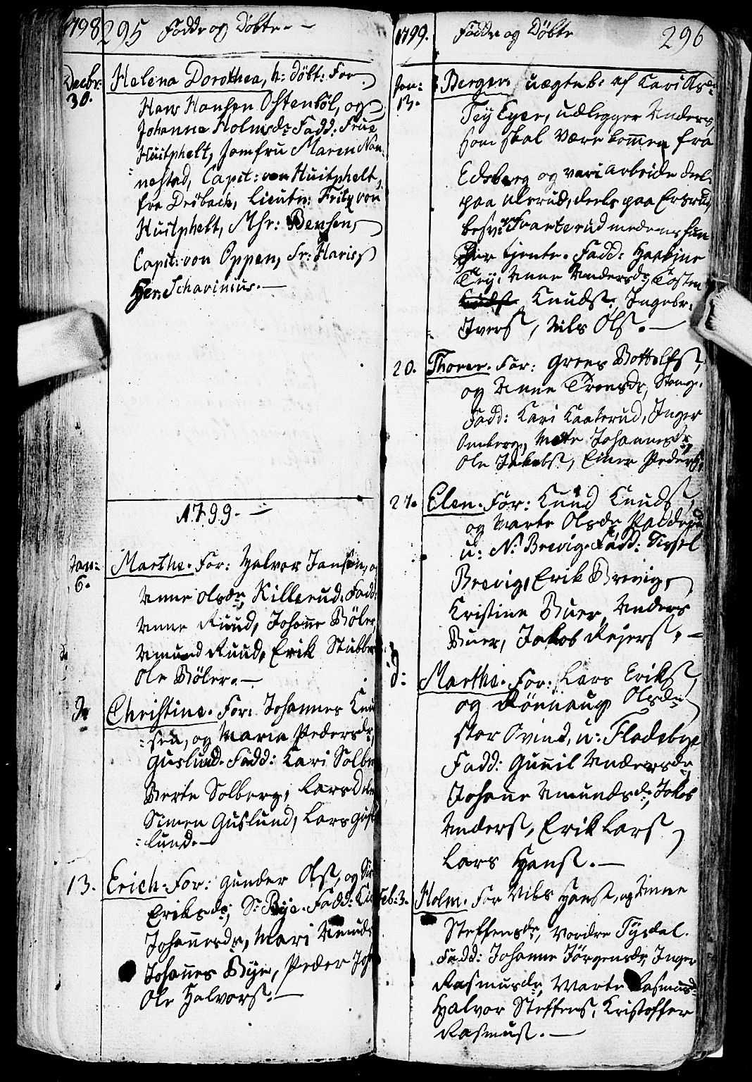 Enebakk prestekontor Kirkebøker, AV/SAO-A-10171c/F/Fa/L0002: Parish register (official) no. I 2, 1755-1806, p. 295-296