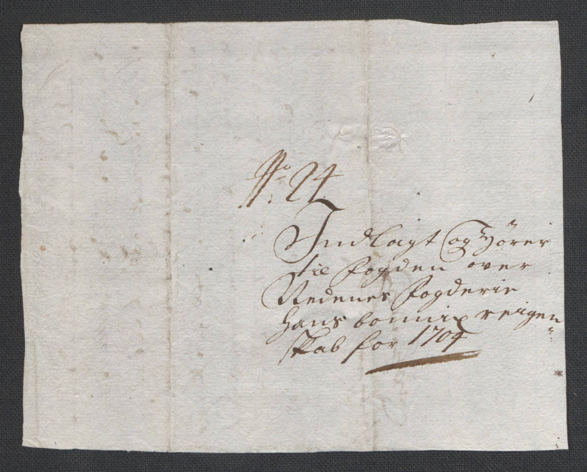 Rentekammeret inntil 1814, Reviderte regnskaper, Fogderegnskap, AV/RA-EA-4092/R39/L2317: Fogderegnskap Nedenes, 1704-1705, p. 82