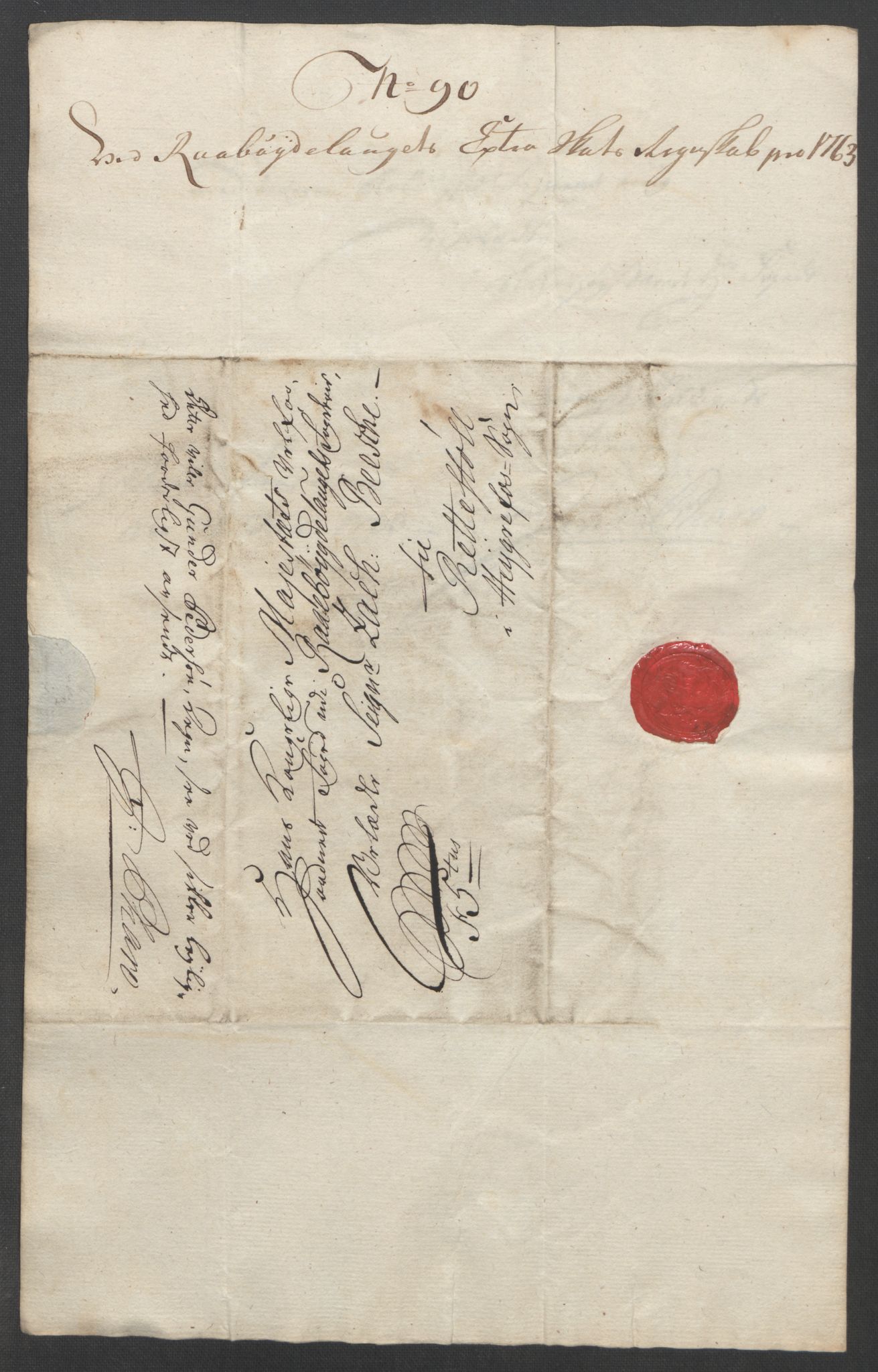 Rentekammeret inntil 1814, Reviderte regnskaper, Fogderegnskap, AV/RA-EA-4092/R40/L2517: Ekstraskatten Råbyggelag, 1762-1763, p. 497