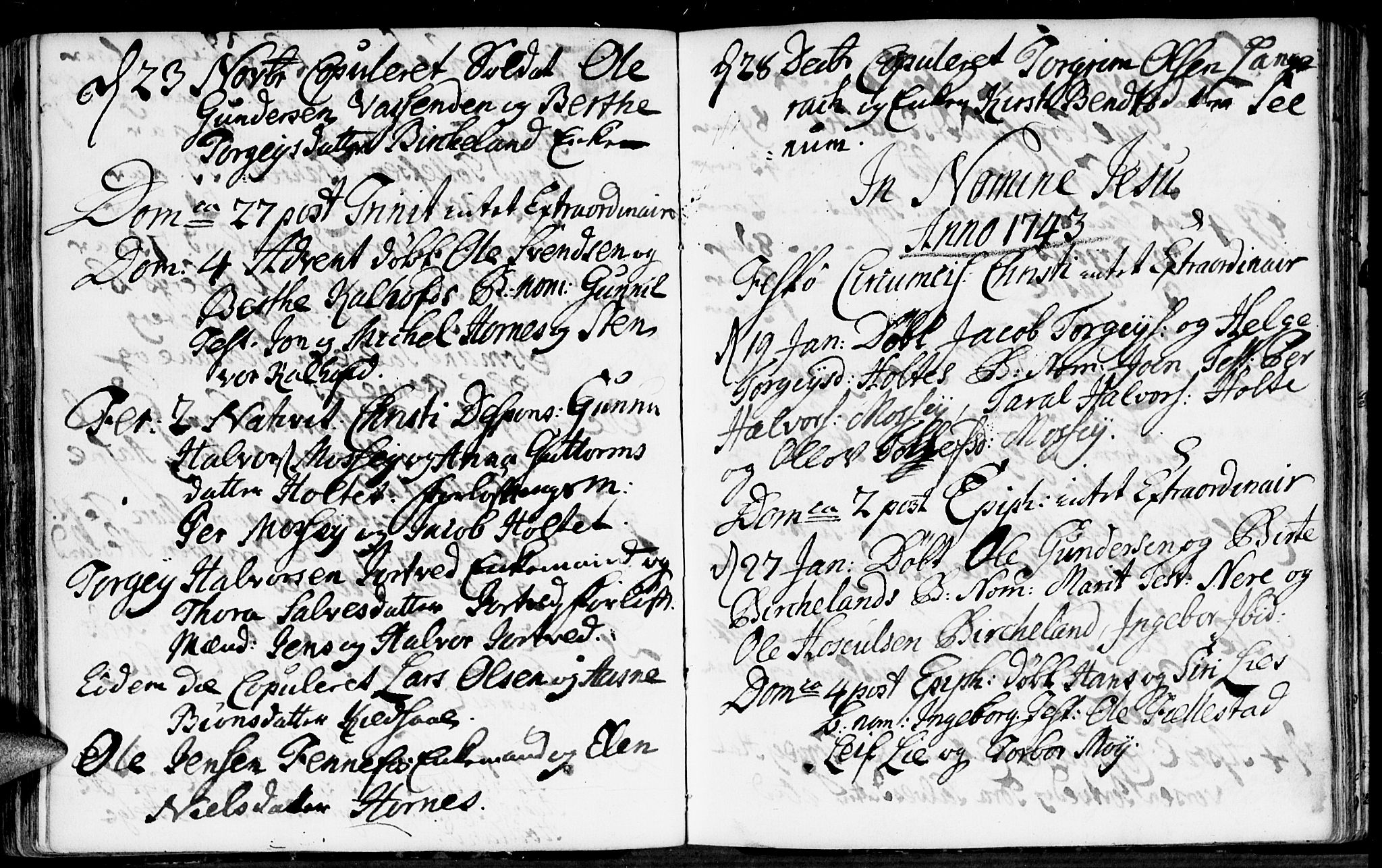 Evje sokneprestkontor, AV/SAK-1111-0008/F/Fa/Fab/L0001: Parish register (official) no. A 1, 1704-1764, p. 164-165