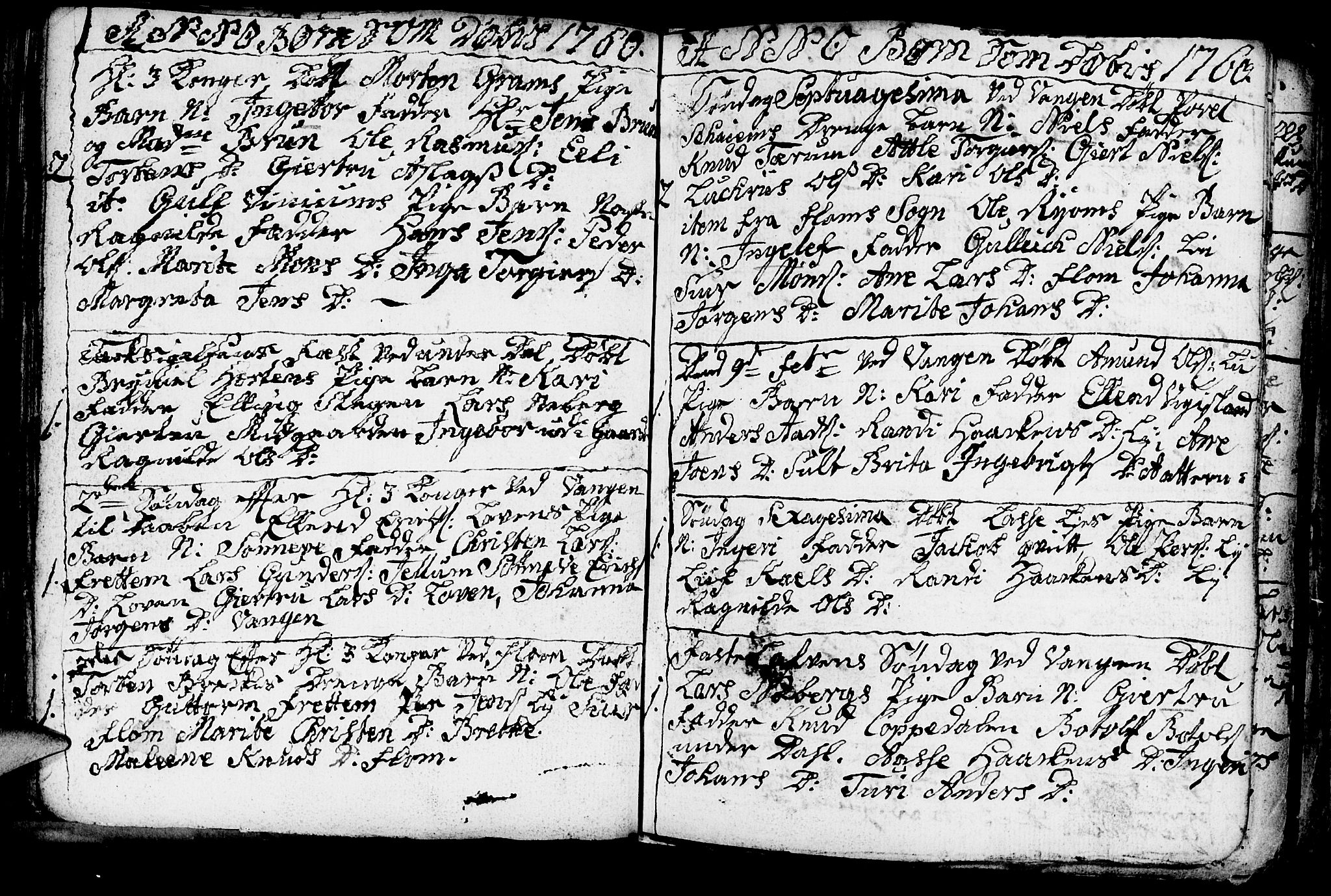 Aurland sokneprestembete, SAB/A-99937/H/Ha/Haa/L0003: Parish register (official) no. A 3, 1735-1761, p. 102