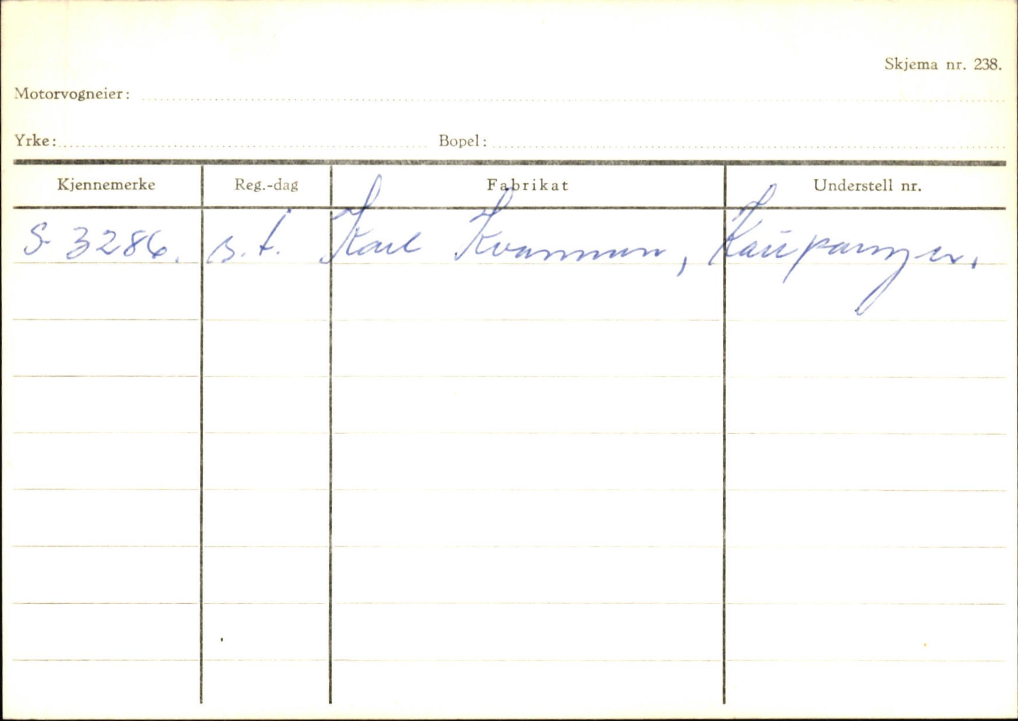 Statens vegvesen, Sogn og Fjordane vegkontor, AV/SAB-A-5301/4/F/L0124: Eigarregister Sogndal A-U, 1945-1975, p. 2543