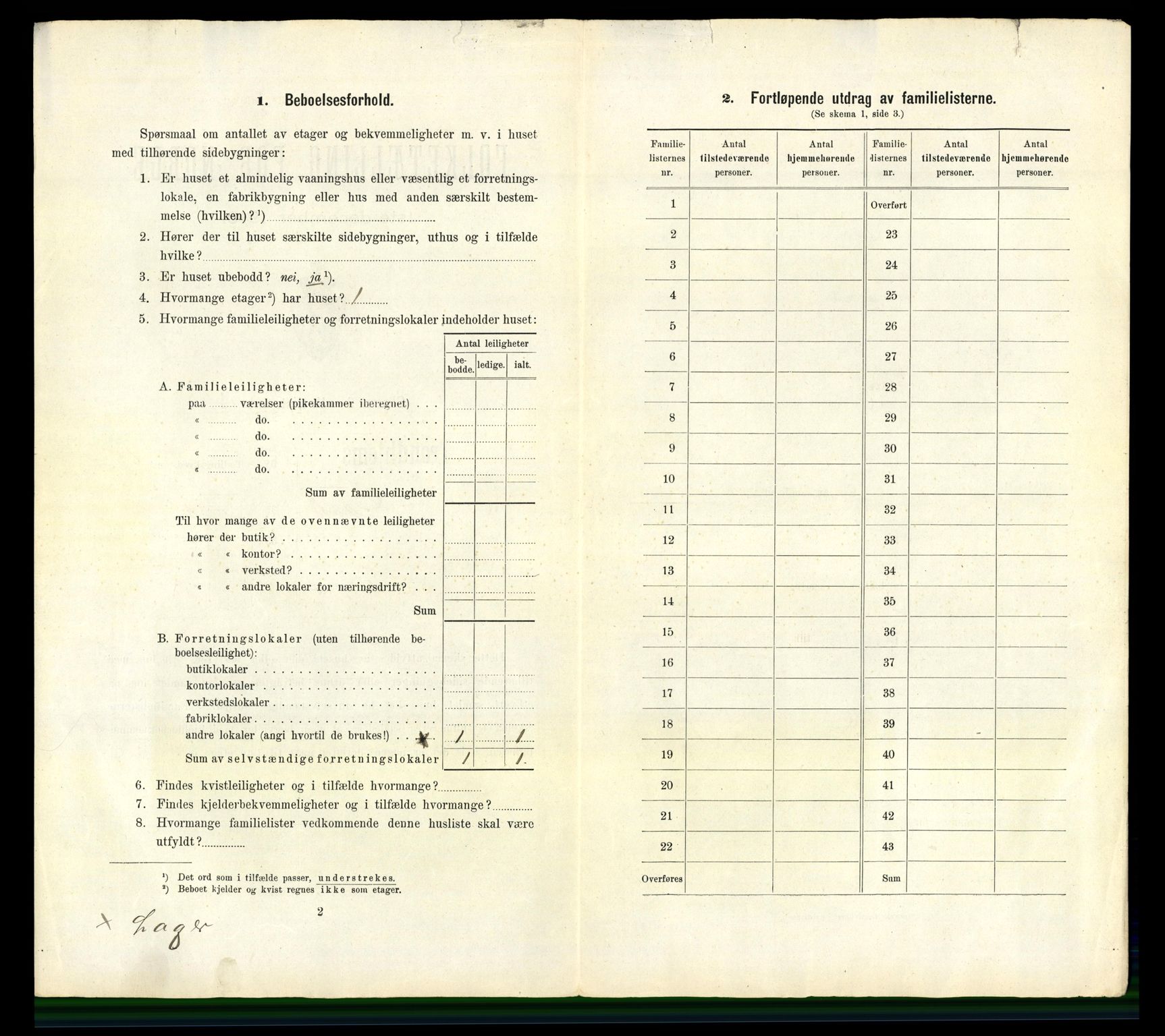 RA, 1910 census for Trondheim, 1910, p. 17954