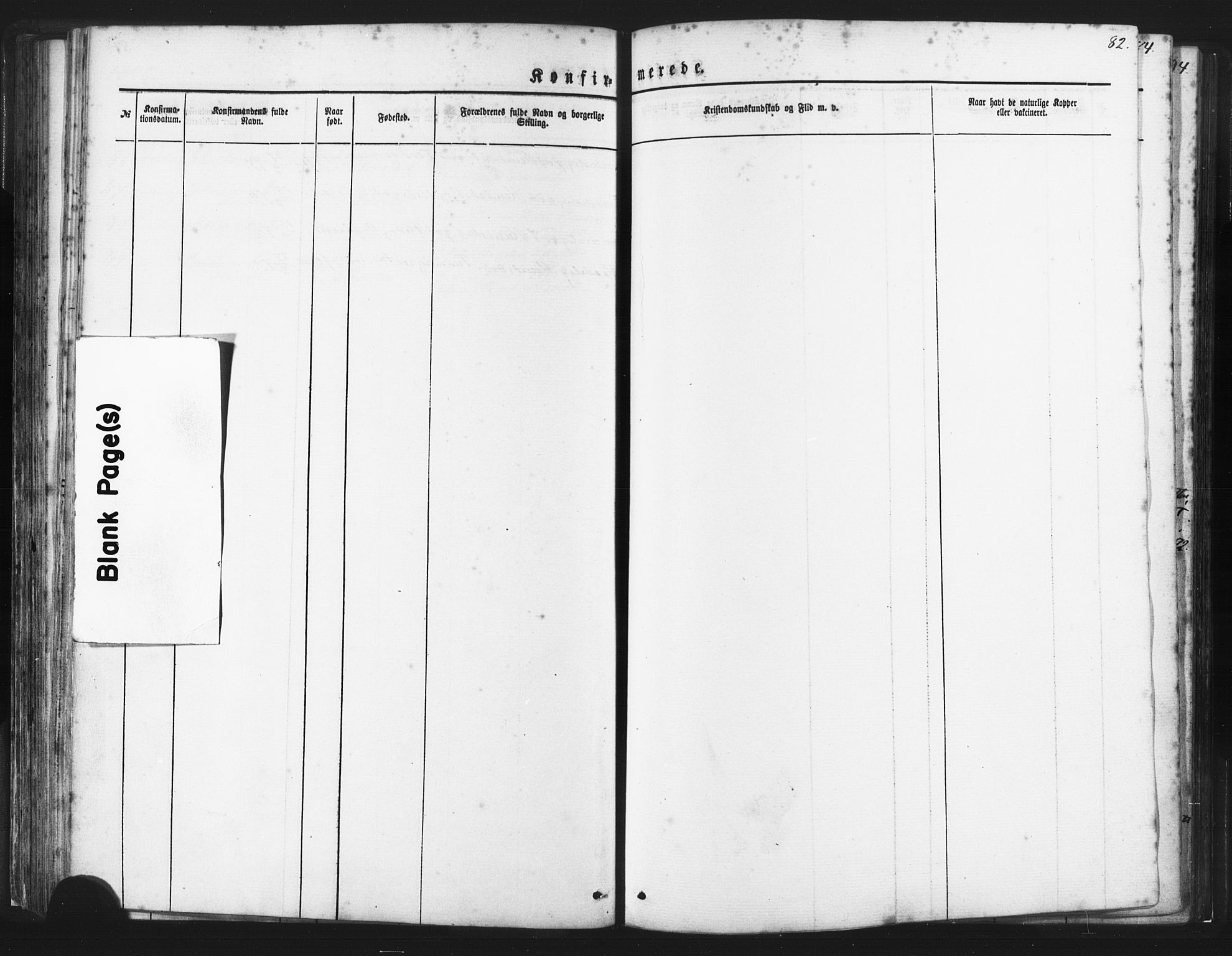 Ministerialprotokoller, klokkerbøker og fødselsregistre - Møre og Romsdal, SAT/A-1454/539/L0530: Parish register (official) no. 539A03, 1872-1886, p. 82