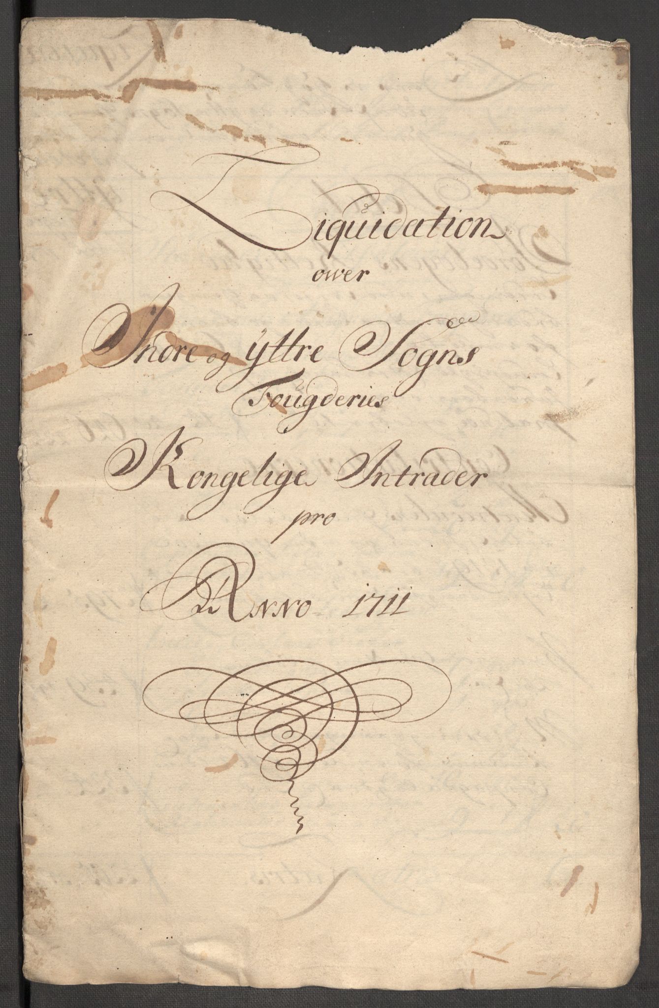 Rentekammeret inntil 1814, Reviderte regnskaper, Fogderegnskap, RA/EA-4092/R52/L3317: Fogderegnskap Sogn, 1711, p. 481