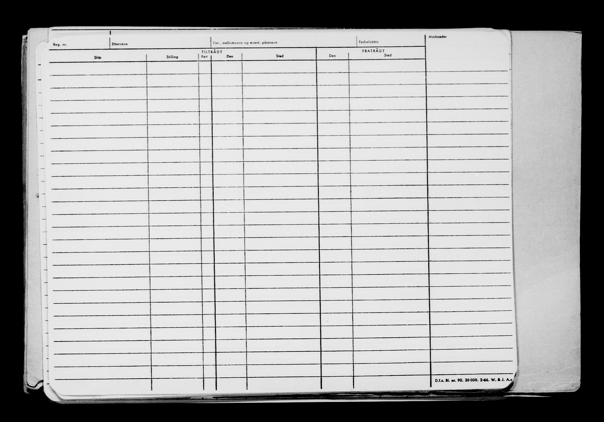 Direktoratet for sjømenn, AV/RA-S-3545/G/Gb/L0167: Hovedkort, 1919, p. 693