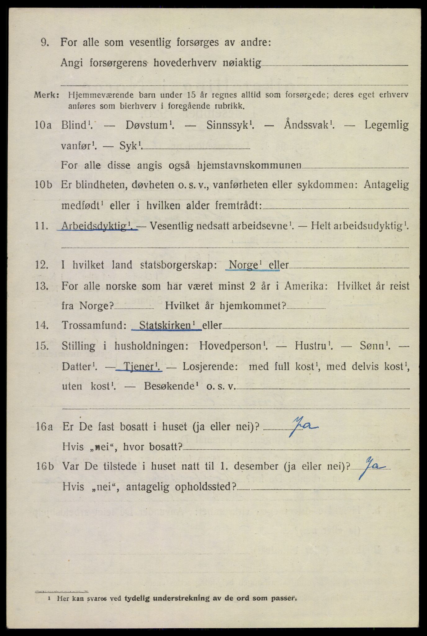 SAKO, 1920 census for Holla, 1920, p. 4074