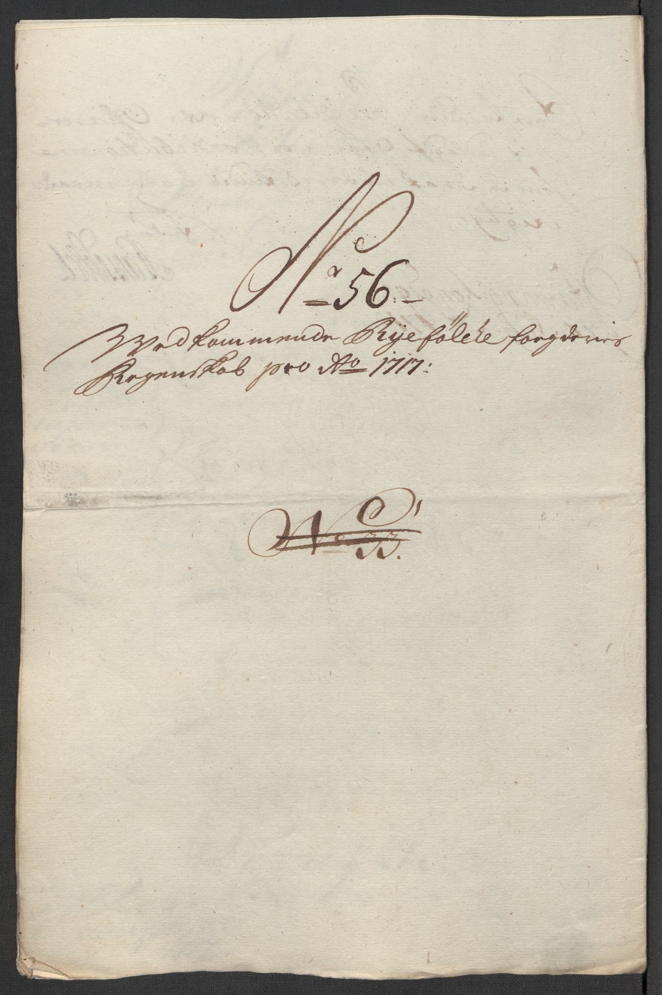 Rentekammeret inntil 1814, Reviderte regnskaper, Fogderegnskap, AV/RA-EA-4092/R47/L2870: Fogderegnskap Ryfylke, 1717, p. 292