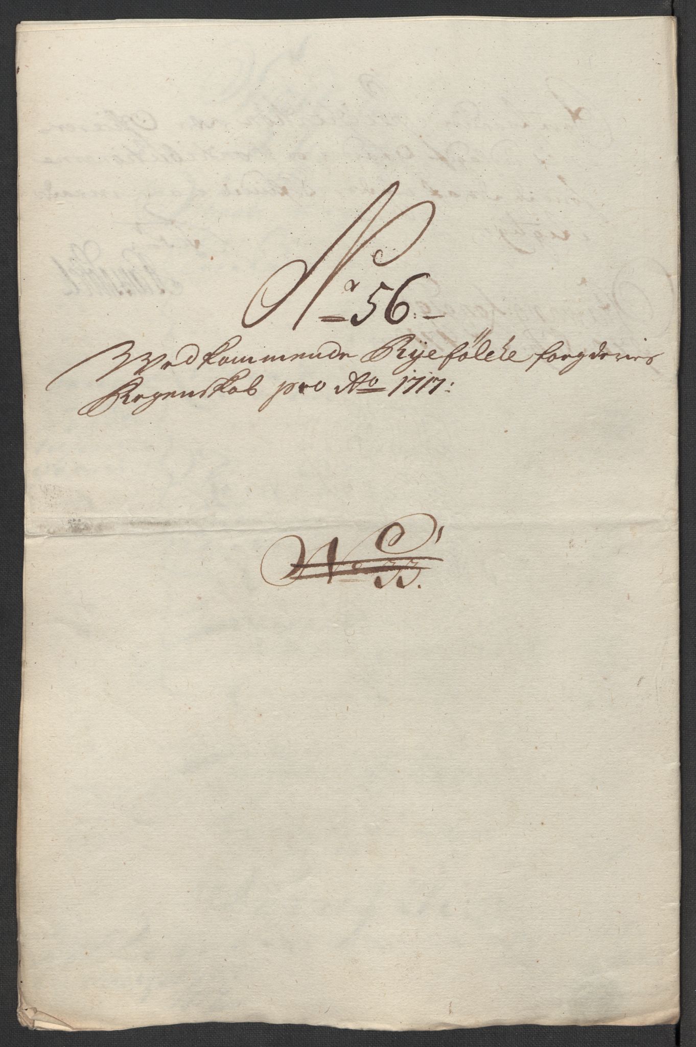 Rentekammeret inntil 1814, Reviderte regnskaper, Fogderegnskap, RA/EA-4092/R47/L2870: Fogderegnskap Ryfylke, 1717, p. 292