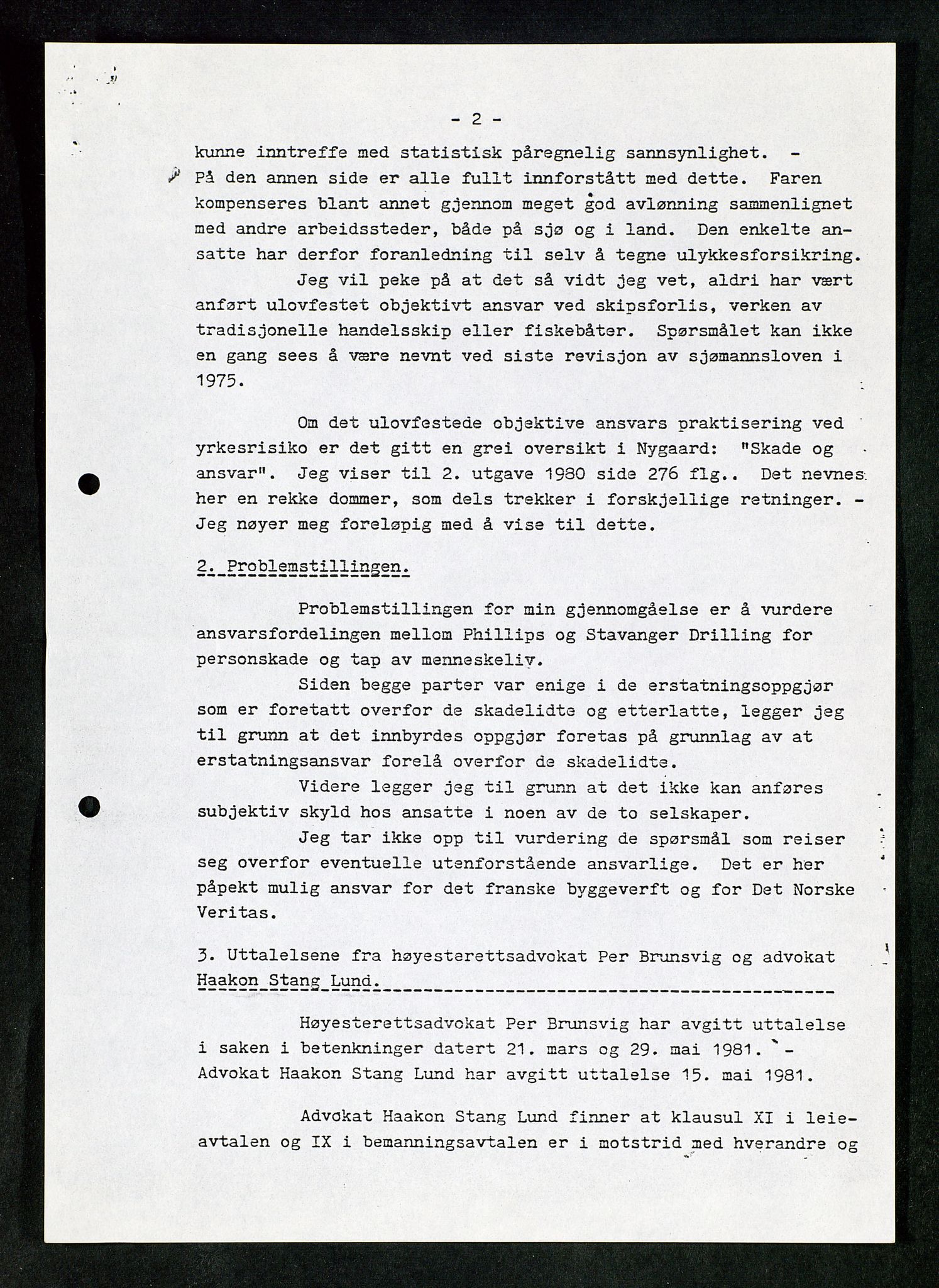 Pa 1503 - Stavanger Drilling AS, AV/SAST-A-101906/Da/L0017: Alexander L. Kielland - Saks- og korrespondansearkiv, 1981-1984, p. 80