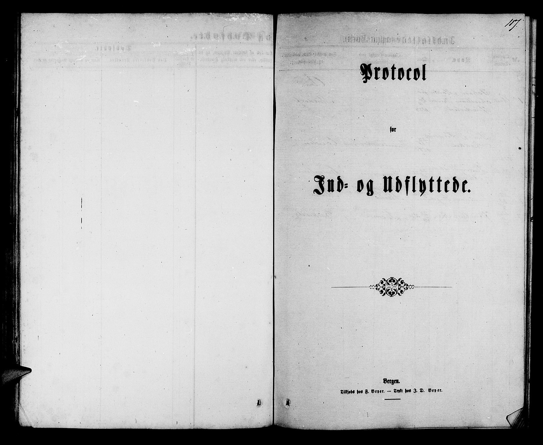 Mariakirken Sokneprestembete, SAB/A-76901/H/Hab/L0003: Parish register (copy) no. A 3, 1862-1877, p. 117