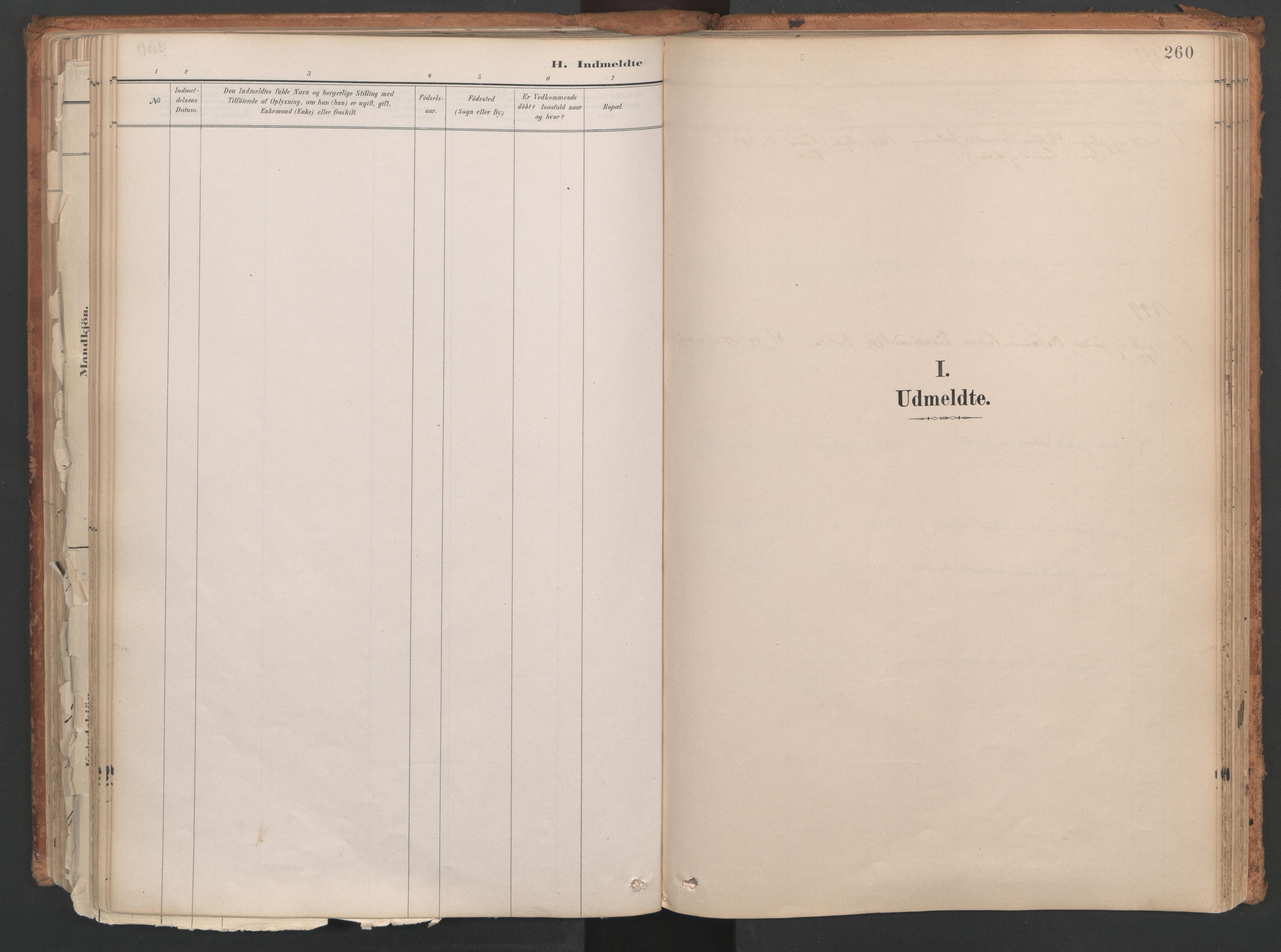 Ministerialprotokoller, klokkerbøker og fødselsregistre - Møre og Romsdal, SAT/A-1454/515/L0211: Parish register (official) no. 515A07, 1886-1910, p. 260