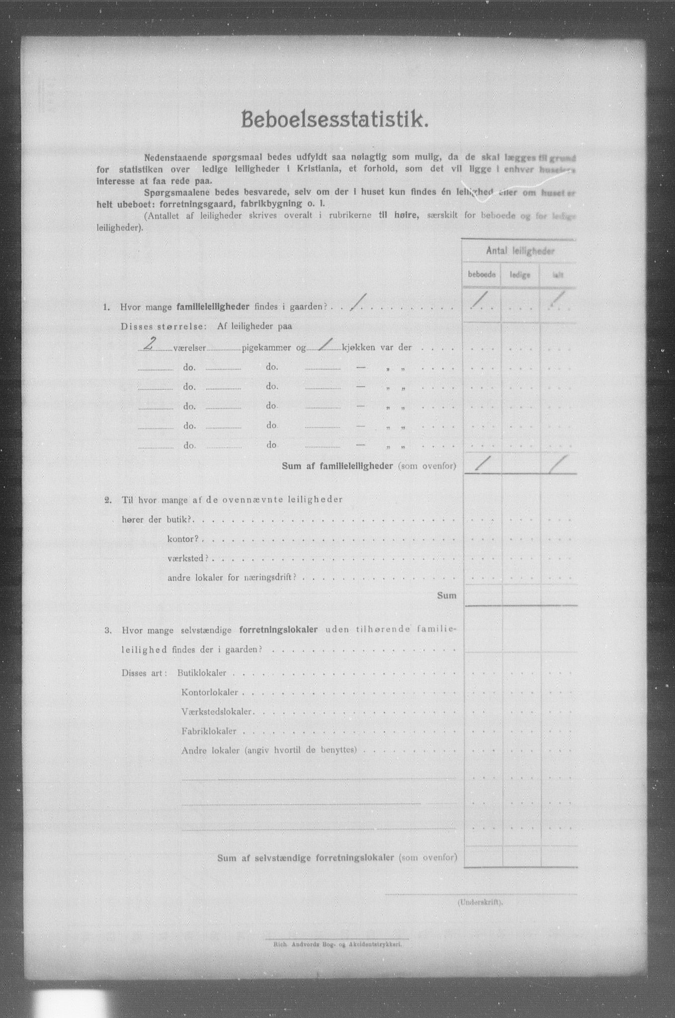 OBA, Municipal Census 1904 for Kristiania, 1904, p. 24518