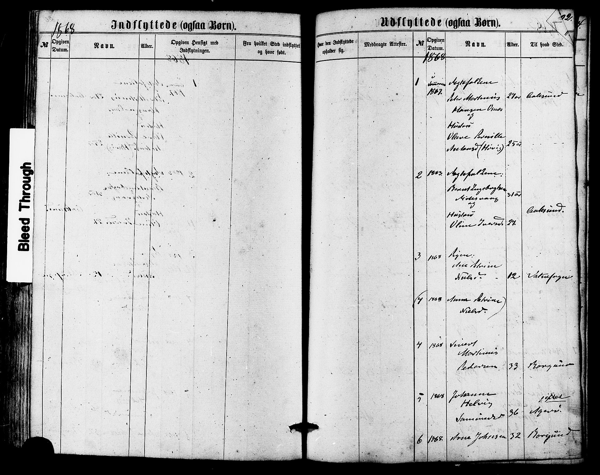 Ministerialprotokoller, klokkerbøker og fødselsregistre - Møre og Romsdal, AV/SAT-A-1454/536/L0498: Parish register (official) no. 536A07, 1862-1875, p. 301