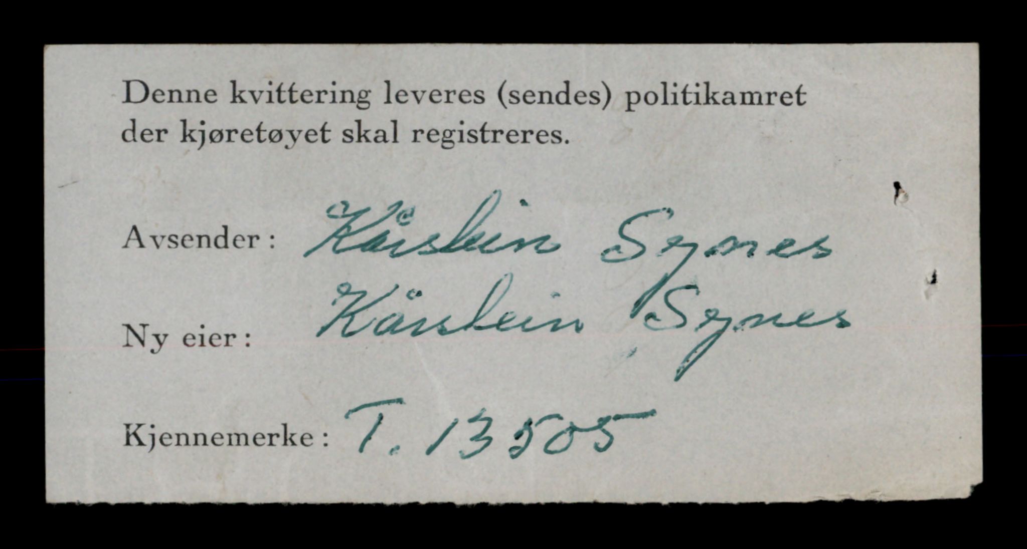 Møre og Romsdal vegkontor - Ålesund trafikkstasjon, AV/SAT-A-4099/F/Fe/L0039: Registreringskort for kjøretøy T 13361 - T 13530, 1927-1998, p. 2575