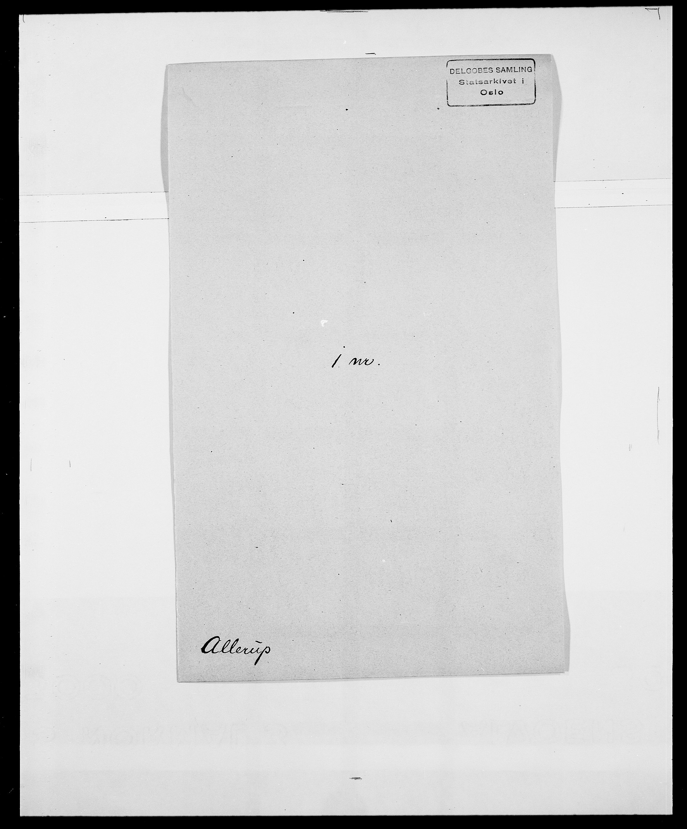 Delgobe, Charles Antoine - samling, AV/SAO-PAO-0038/D/Da/L0001: Aabye - Angerman, p. 422