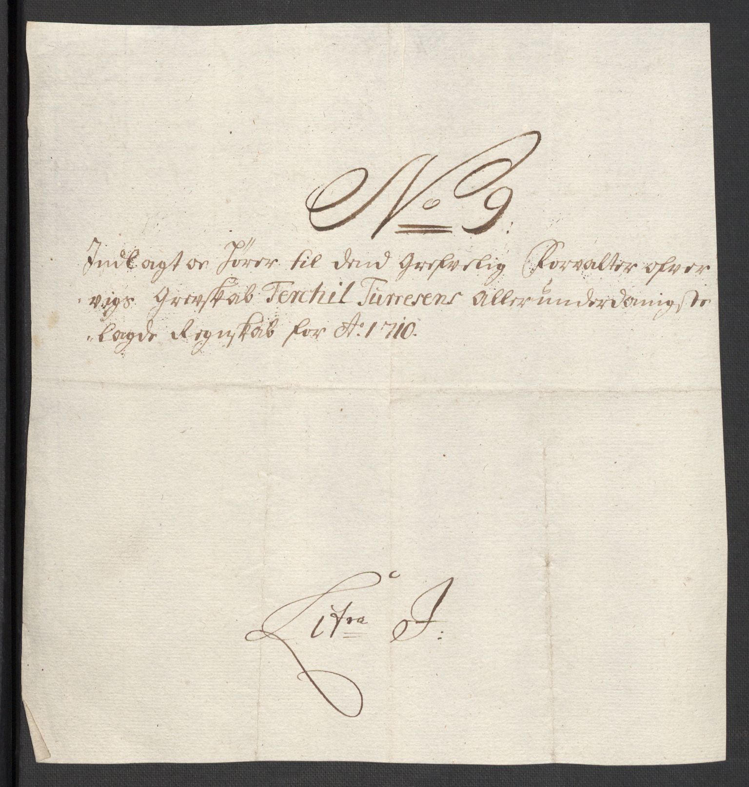 Rentekammeret inntil 1814, Reviderte regnskaper, Fogderegnskap, RA/EA-4092/R33/L1981: Fogderegnskap Larvik grevskap, 1709-1710, p. 404