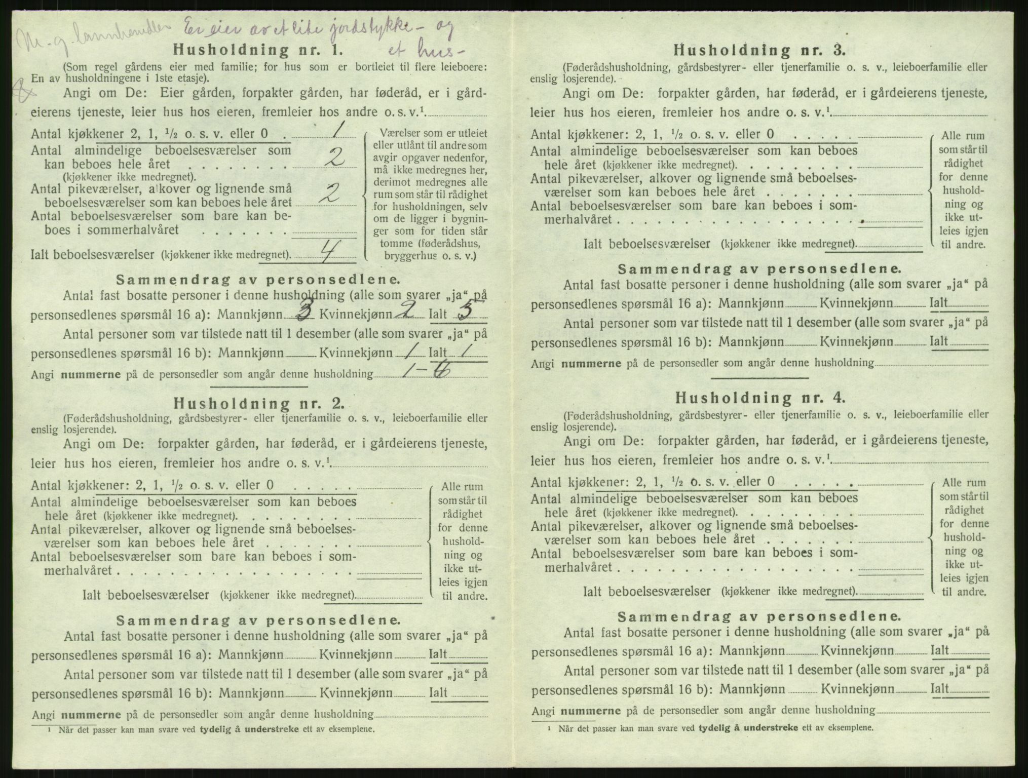 SAT, 1920 census for Eid, 1920, p. 108