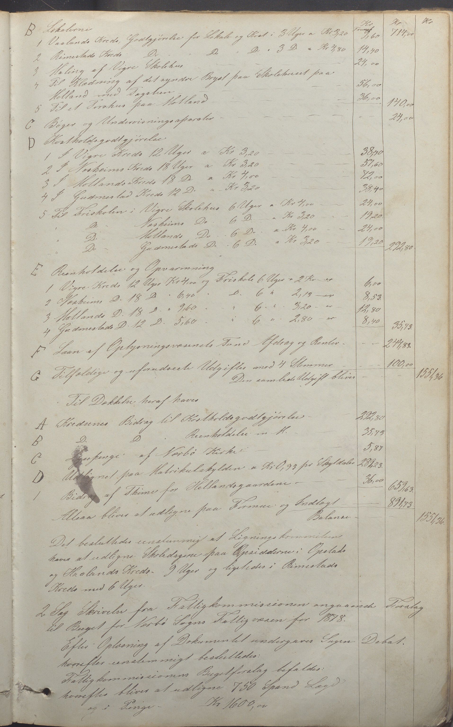 Haa kommune- Formannskapet, IKAR/K-100901/A/L0002: Møtebok, 1865-1881, p. 122a